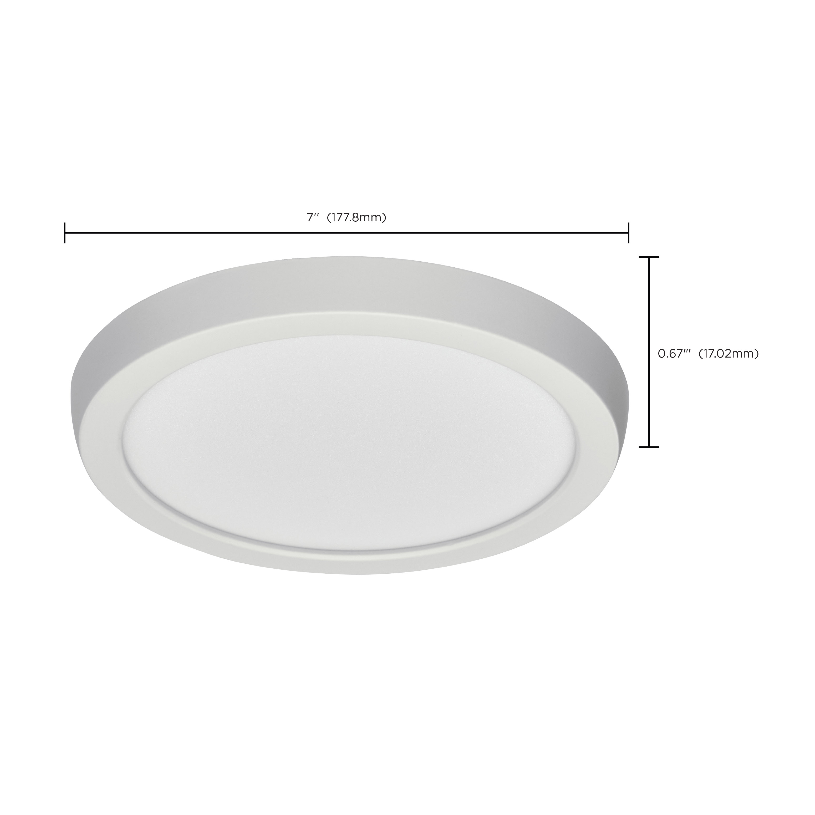 BLINK LED 7'' ROUND 11W 0-10V - 62-1733