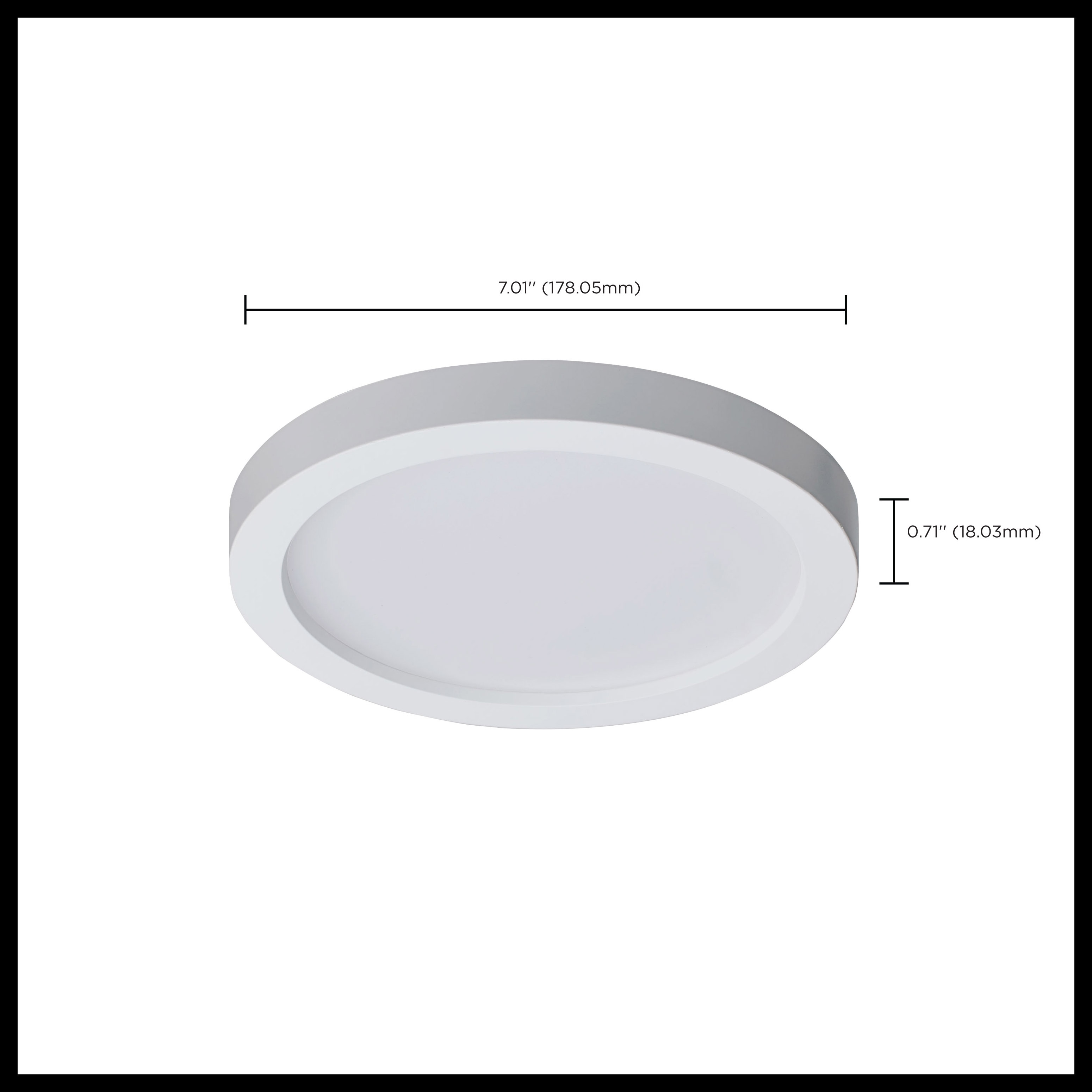 LED 7" ROUND SURFACE MOUNT 16W - 62-1752