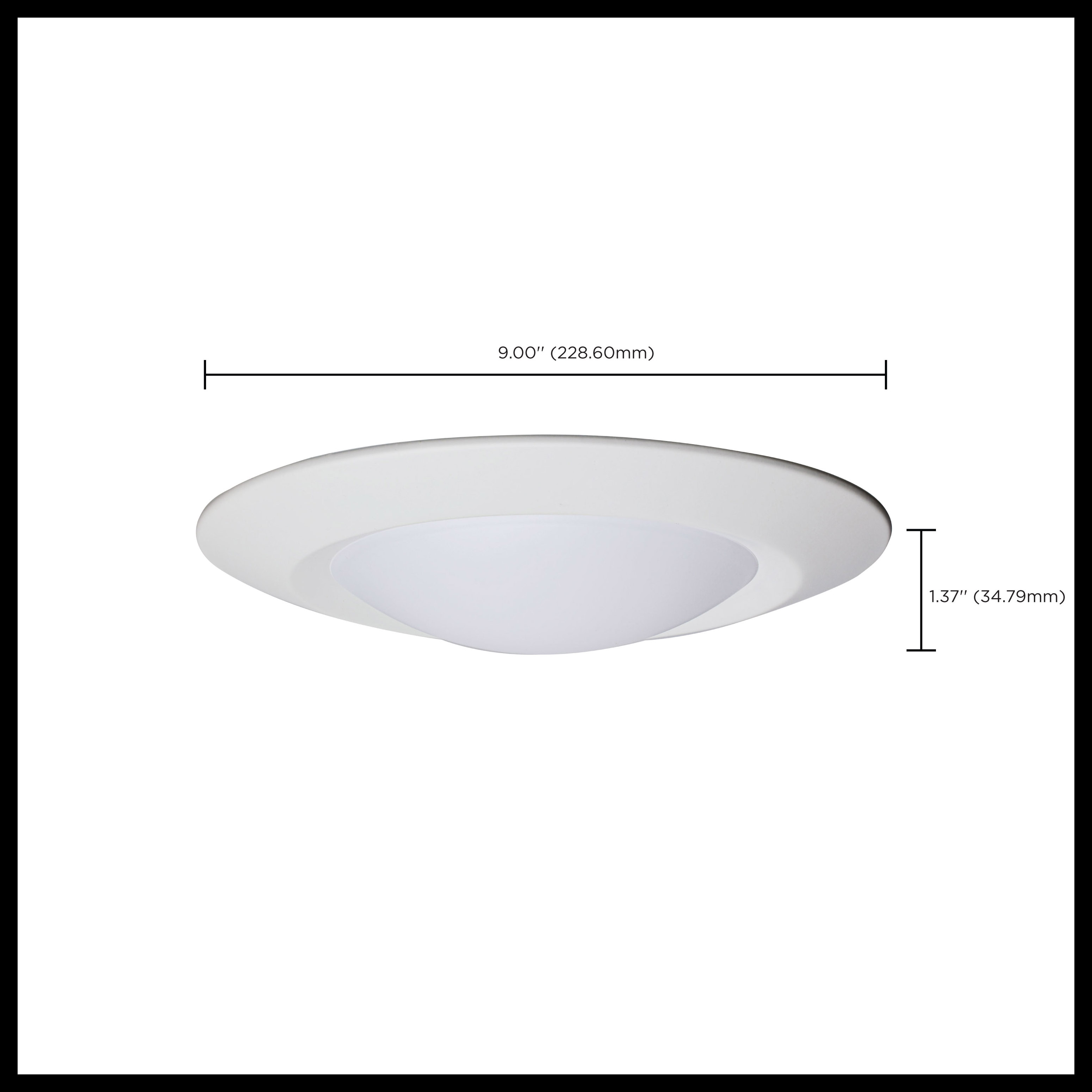 LED 9" DISK ROUND 17W - 62-1763