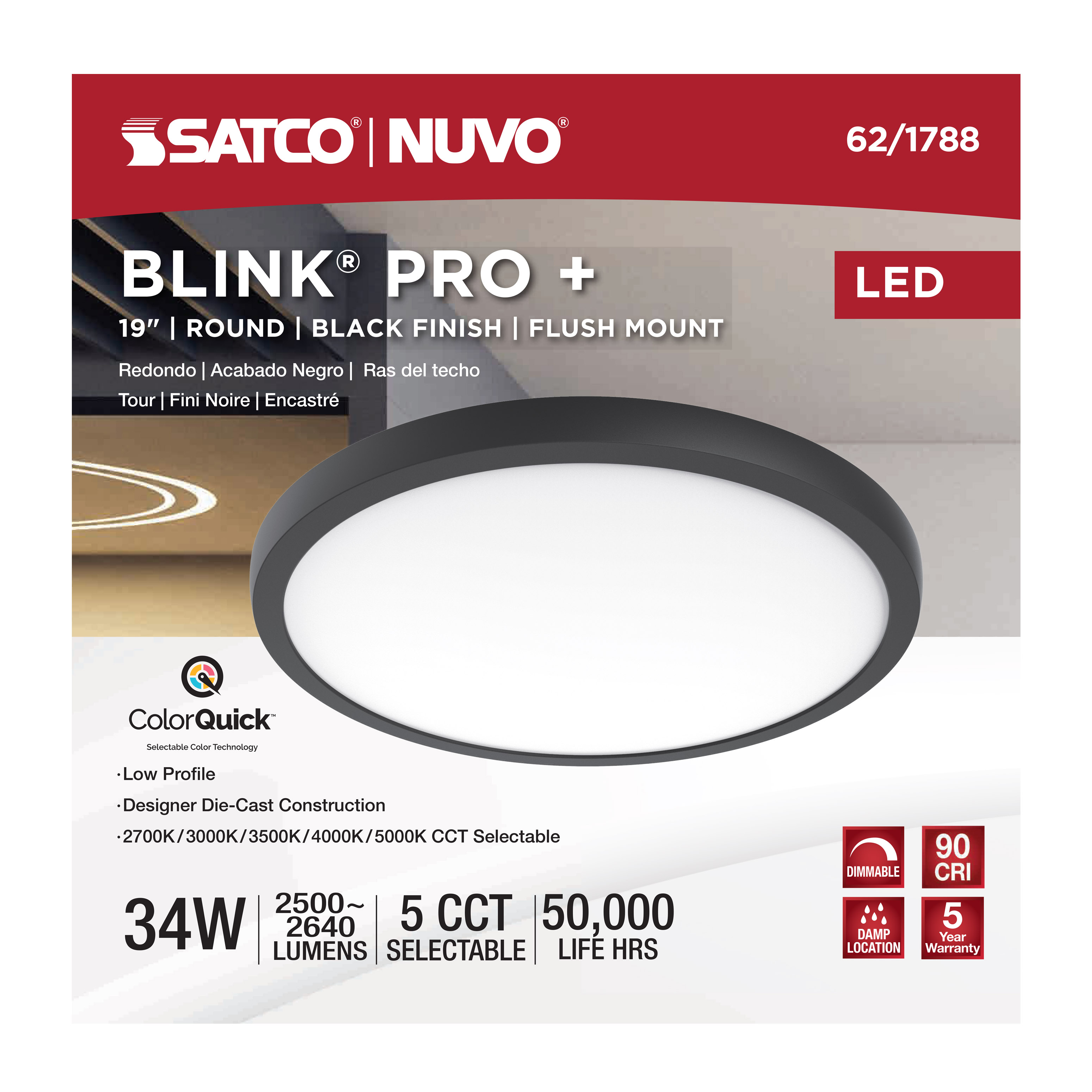 BLINK PRO PLUS 34W 19 ROUND - 62-1788