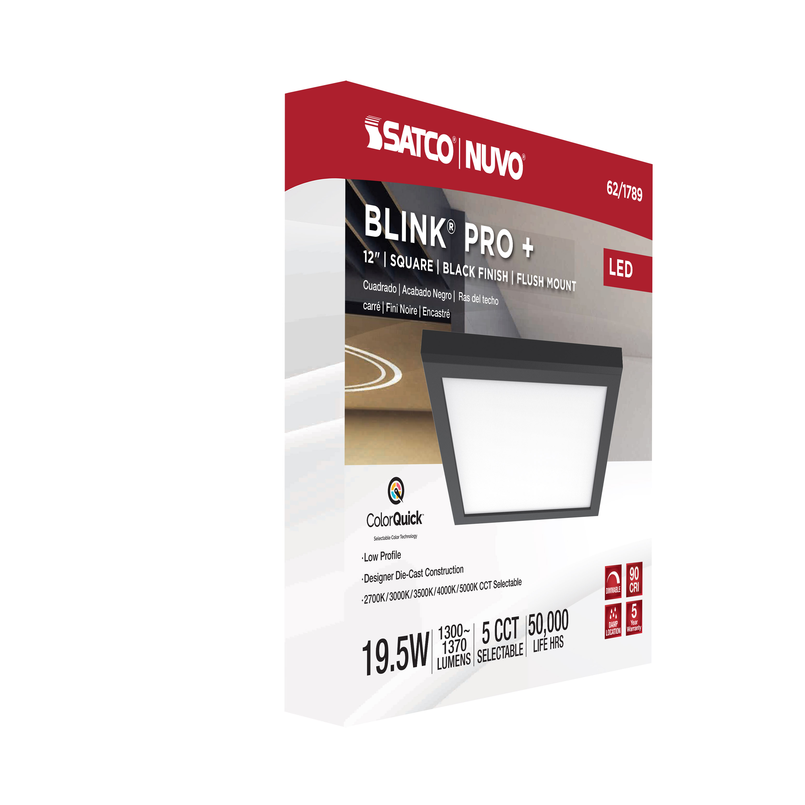 BLINK PRO PLUS 19.5W 12 SQUARE - 62-1789