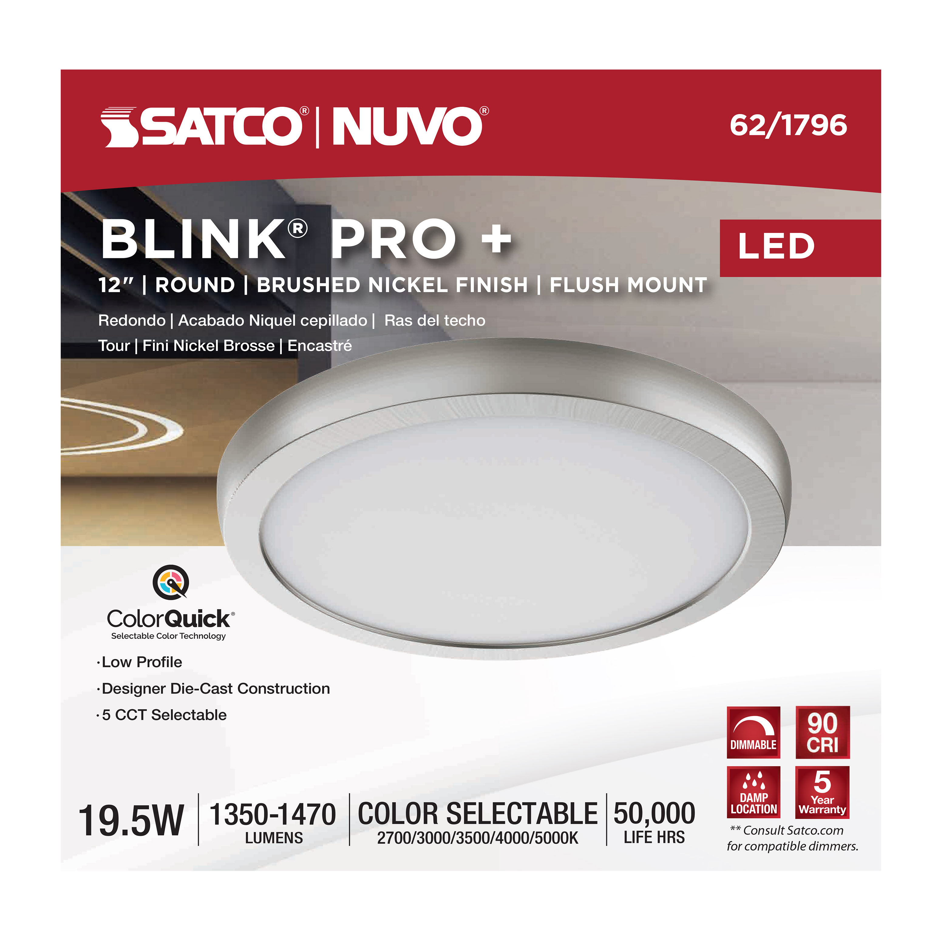 BLINK PRO PLUS 19.5W 12 ROUND - 62-1796