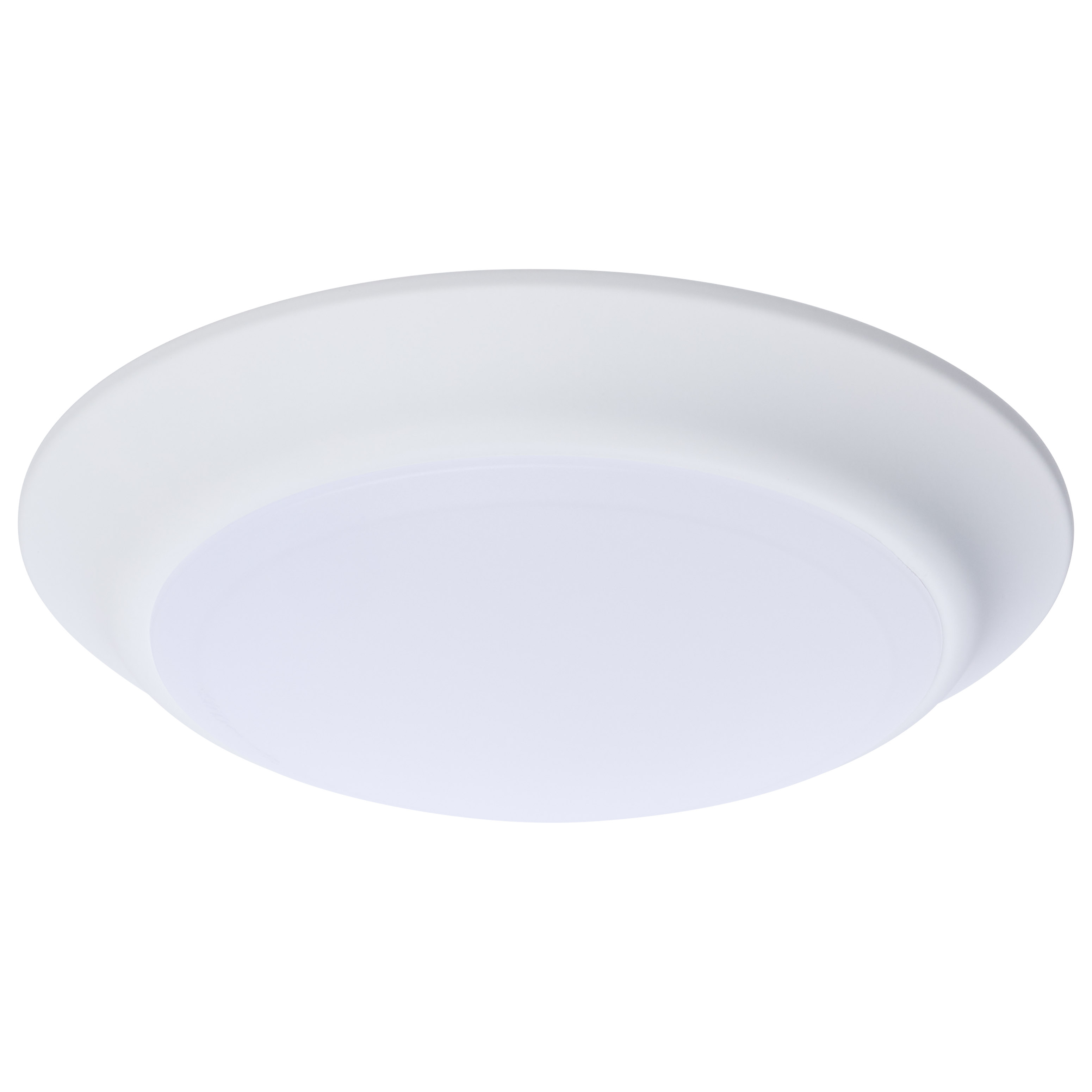 7" LED DISK LIGHT WHITE FINISH - 62-1800R1