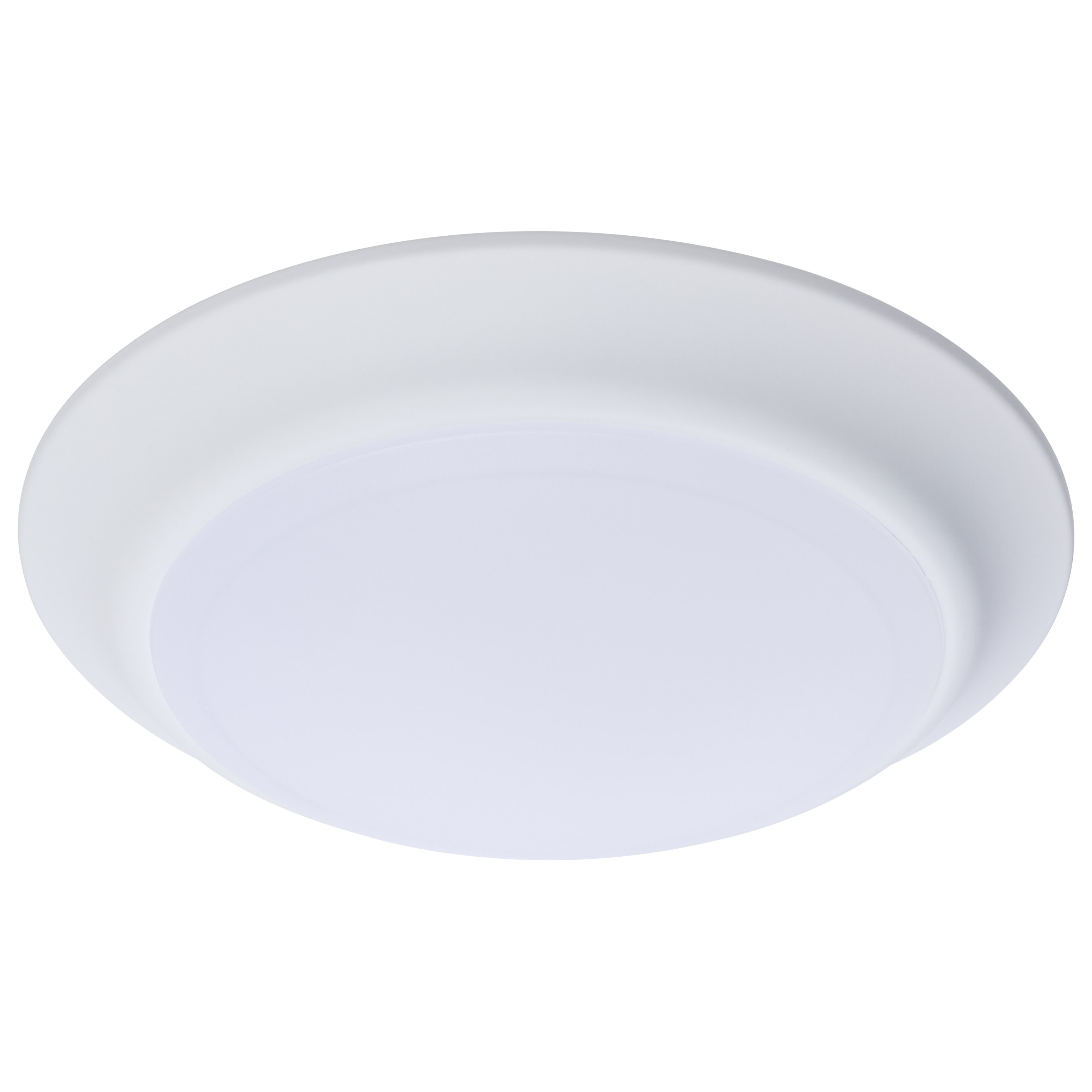 7" LED DISK LIGHT WHITE FINISH - 62-1800R1