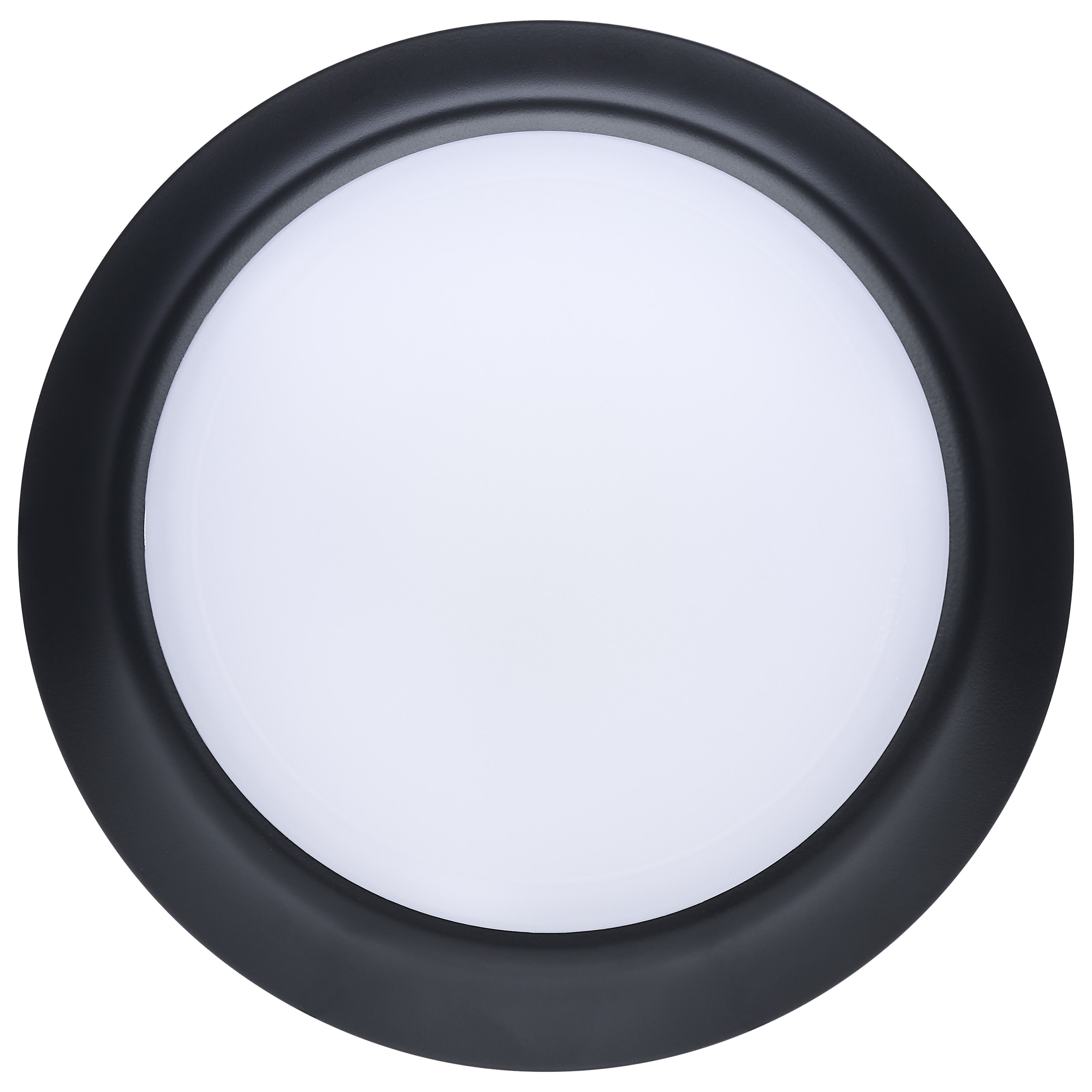 7" LED DISK LIGHT BLACK FINISH - 62-1804R1