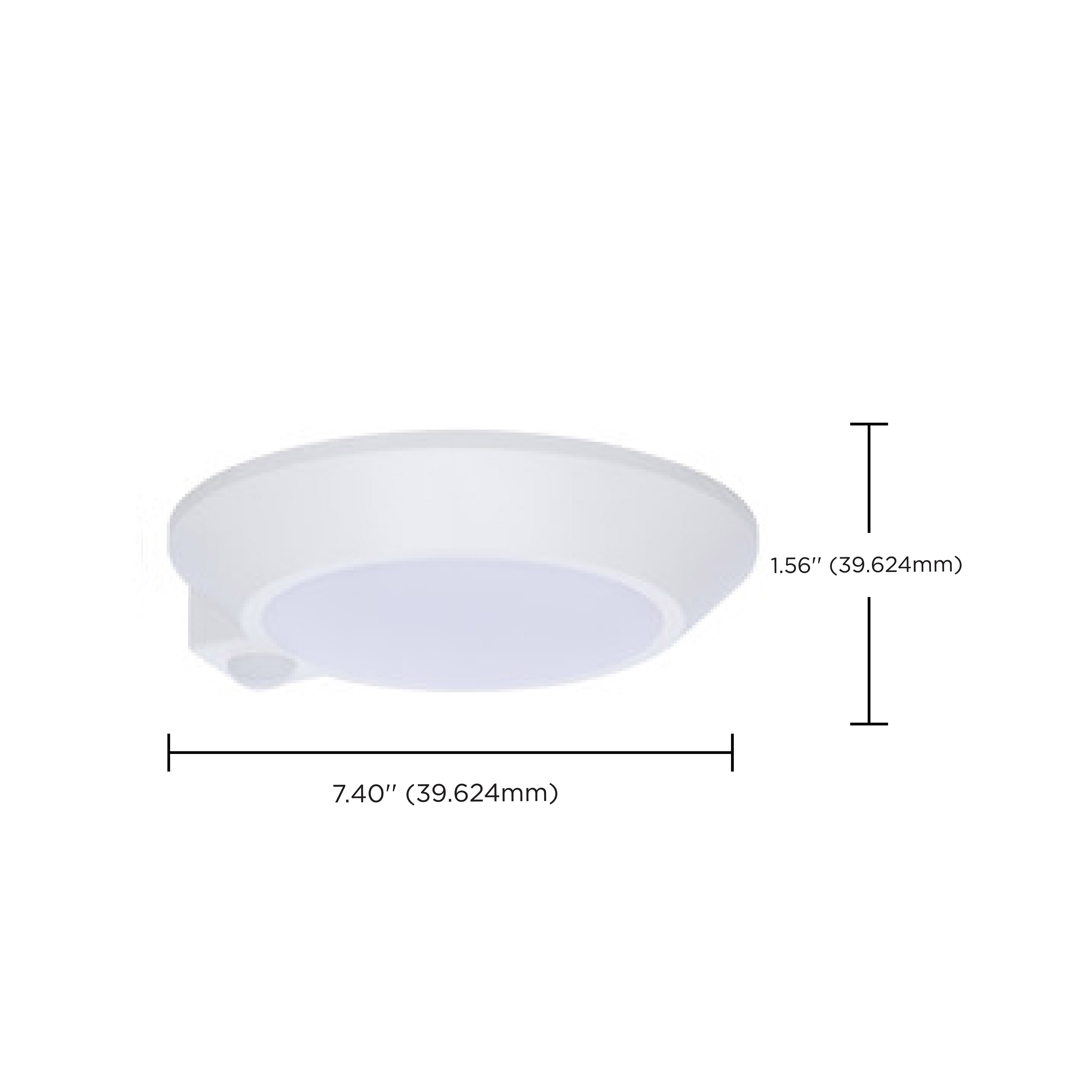 7" LED DISK LIGHT W/ OCC WHITE - 62-1820R1