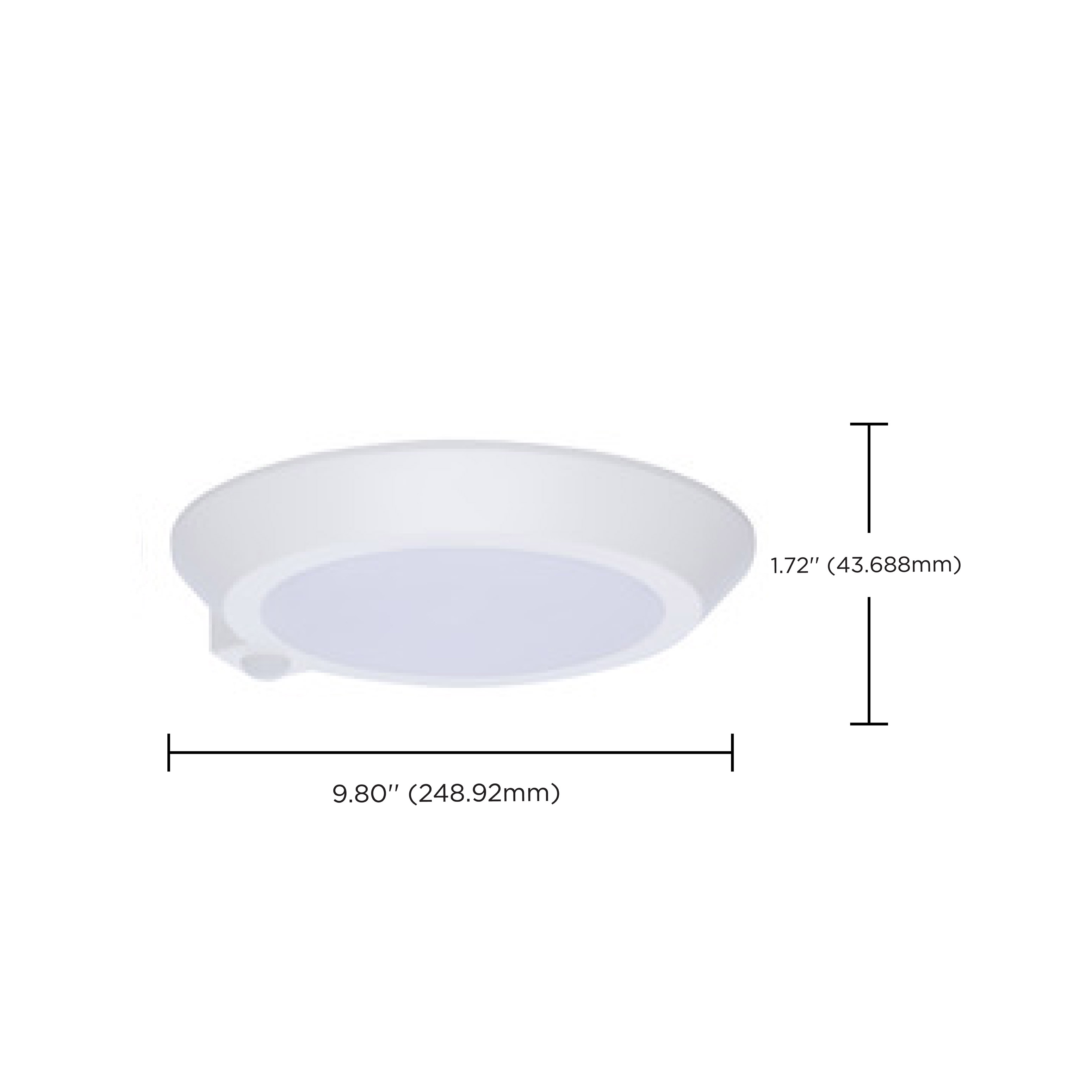 10" LED DISK LIGHT W/ OCC WHIT - 62-1821R1
