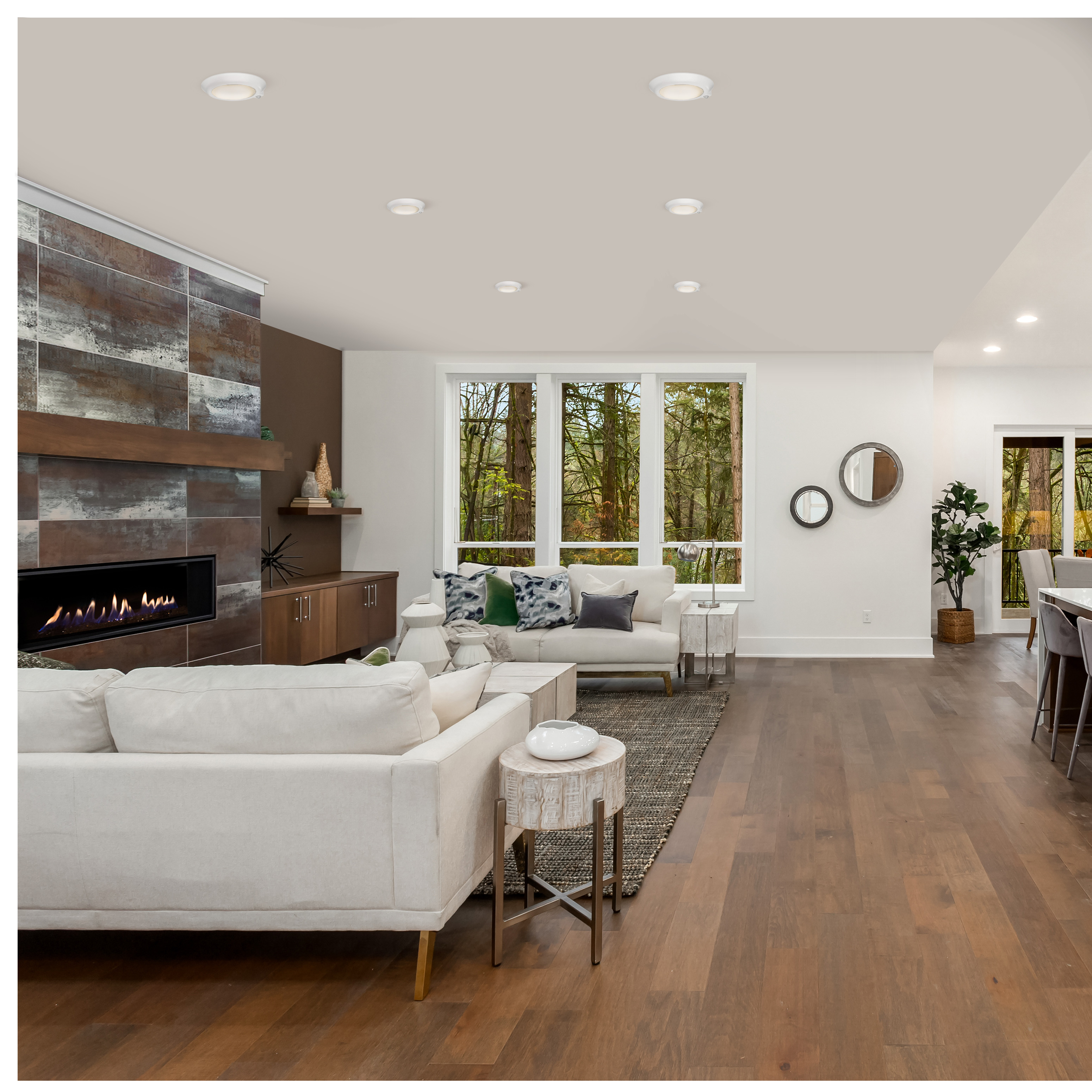 10" LED DISK LIGHT W/ OCC WHIT - 62-1821