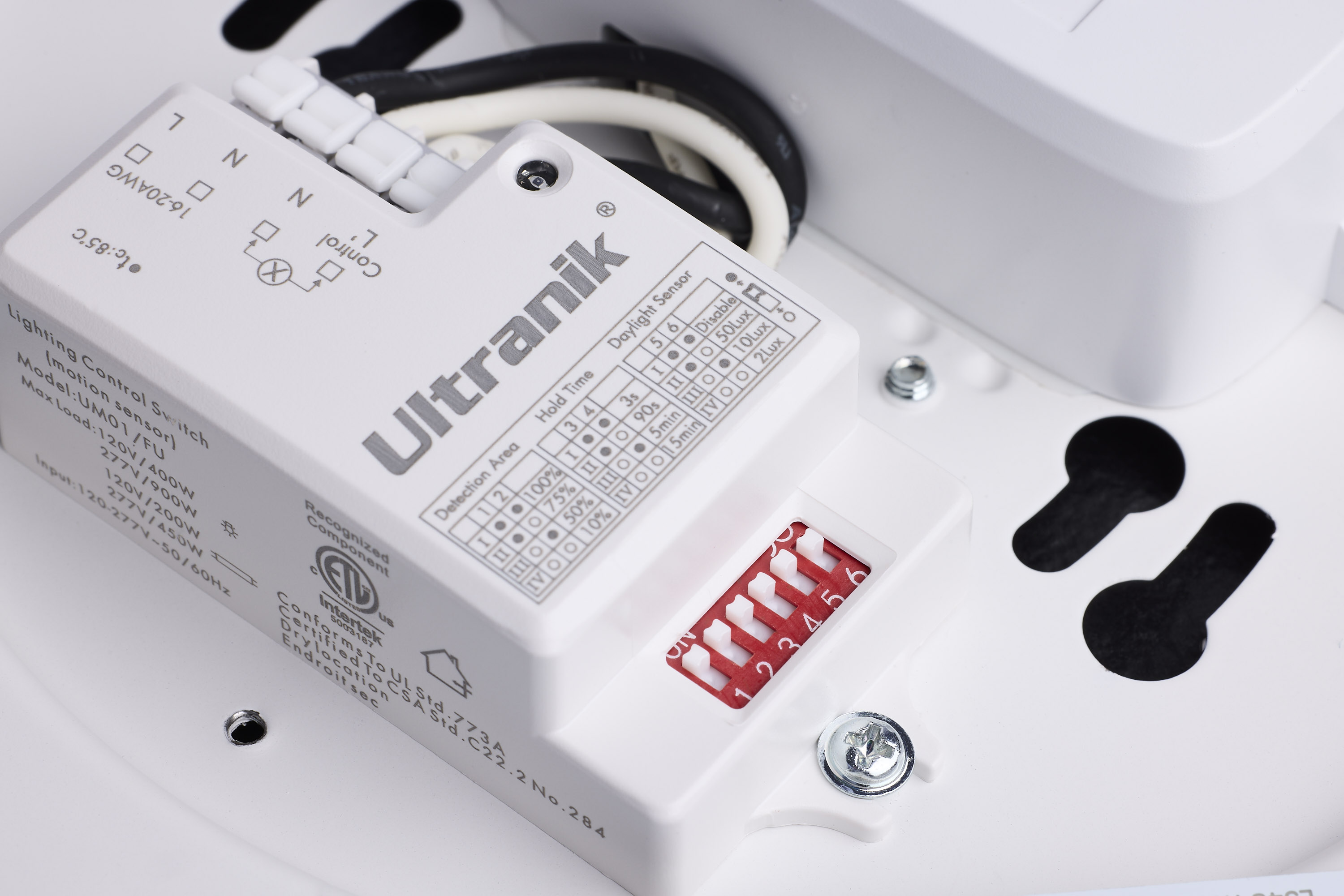 14" SQUARE LED CLOUD W/SENSOR - 62-1857