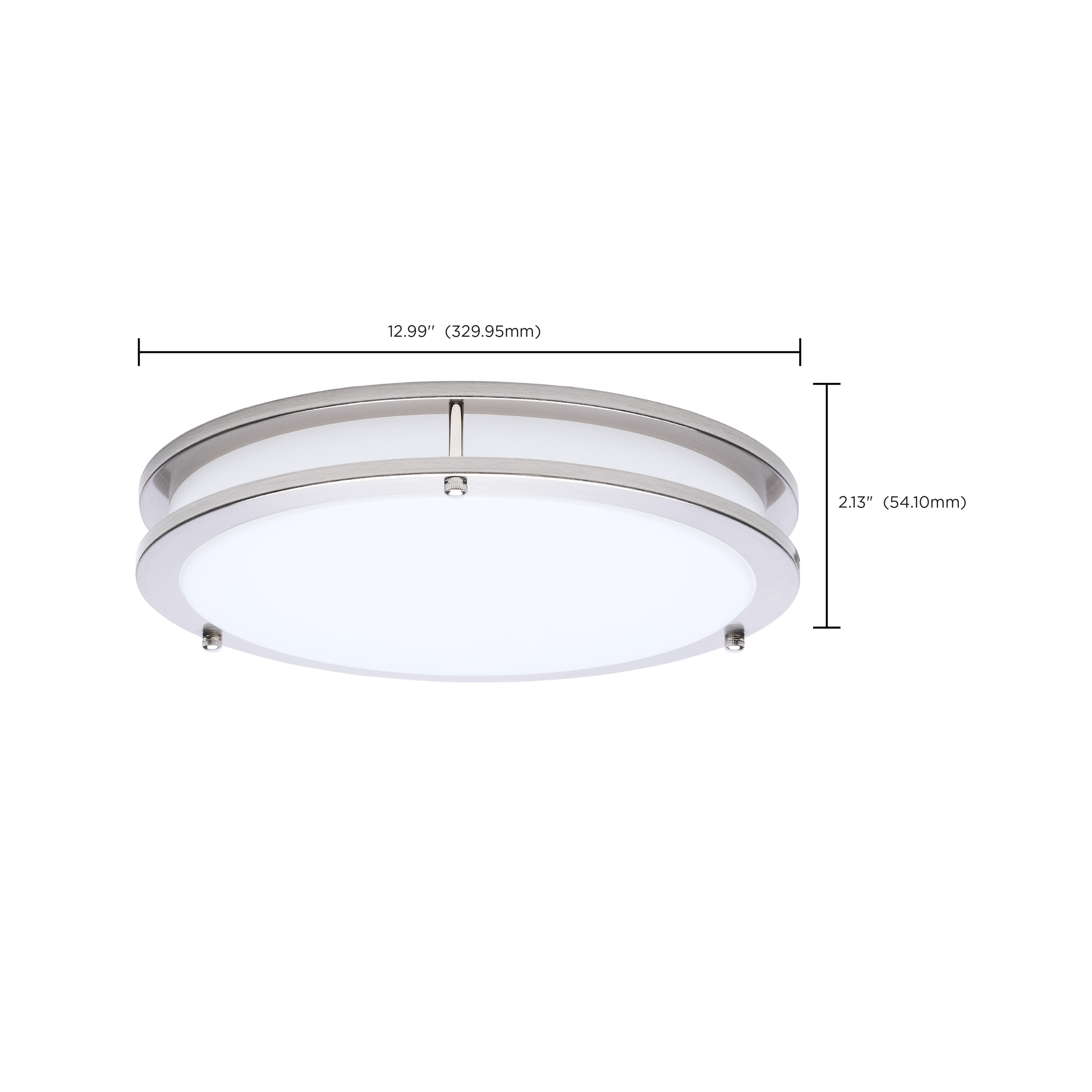 LED GLAMOUR BN 13" FLUSH - 62-1876