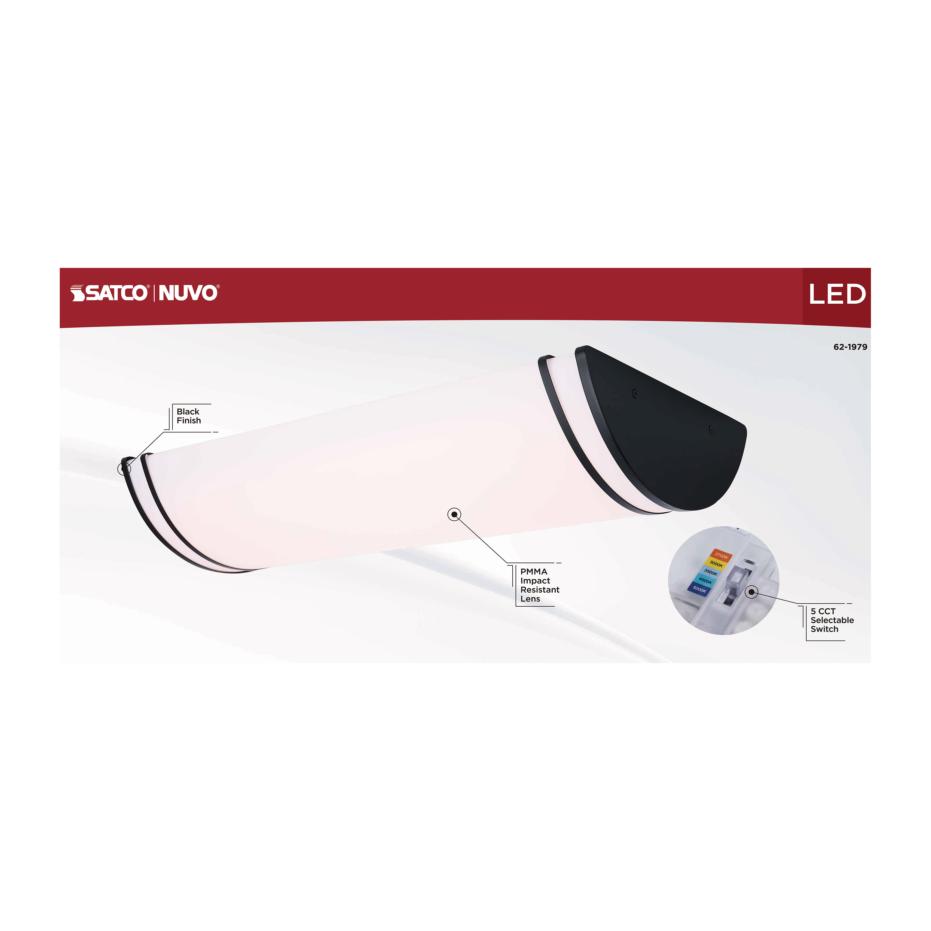 LED GLAMOUR BL 25" LINEAR - 62-1979