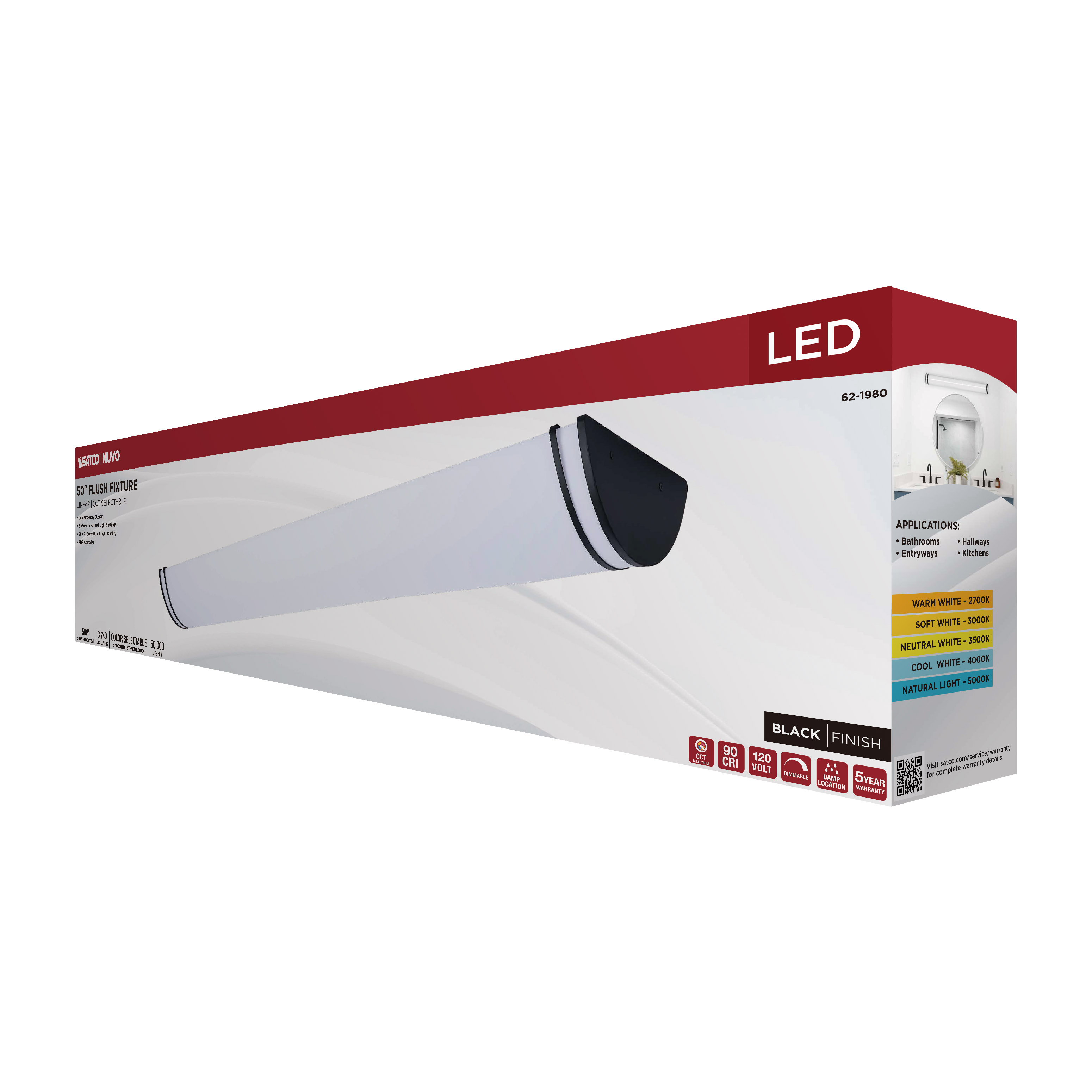 LED GLAMOUR BL 50" LINEAR - 62-1980