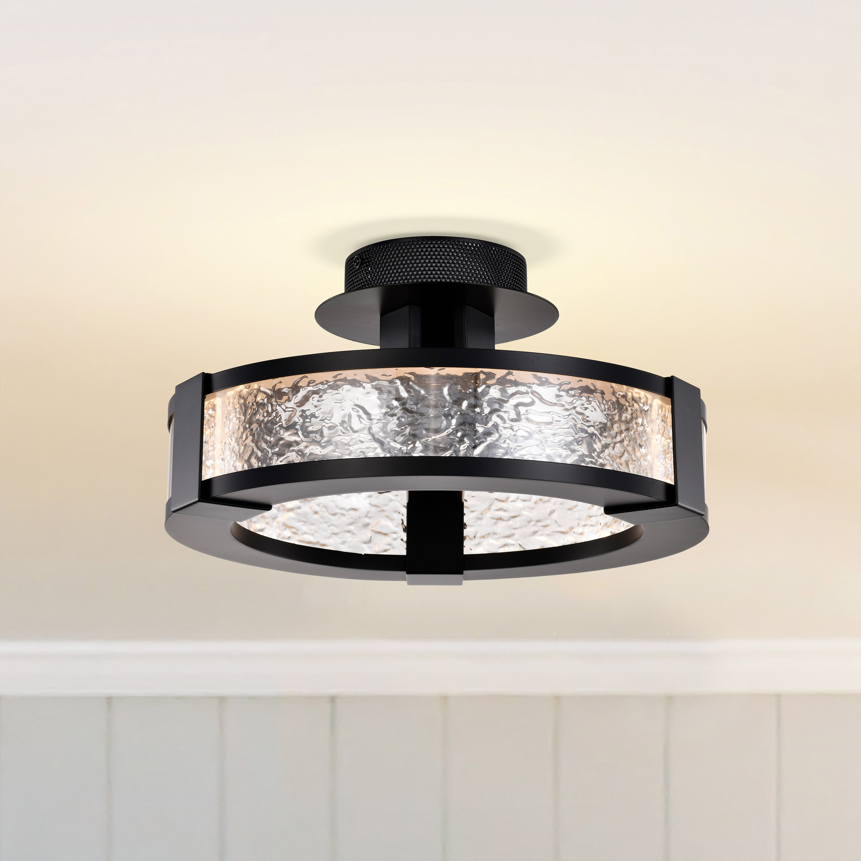 DARROW 13" LED SEMI FLUSH - 62-2001