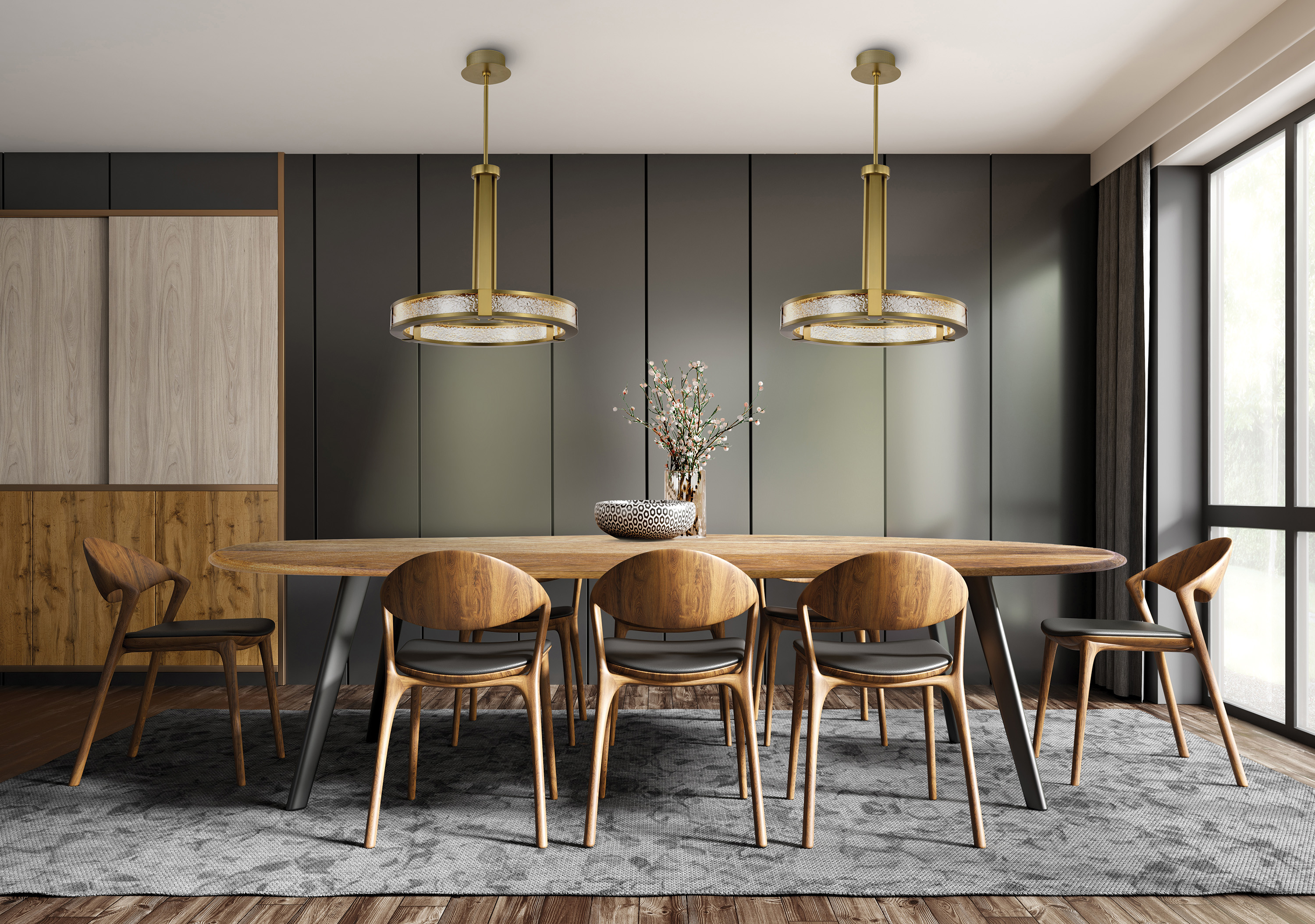 DARROW 24" LED PENDANT - 62-2003