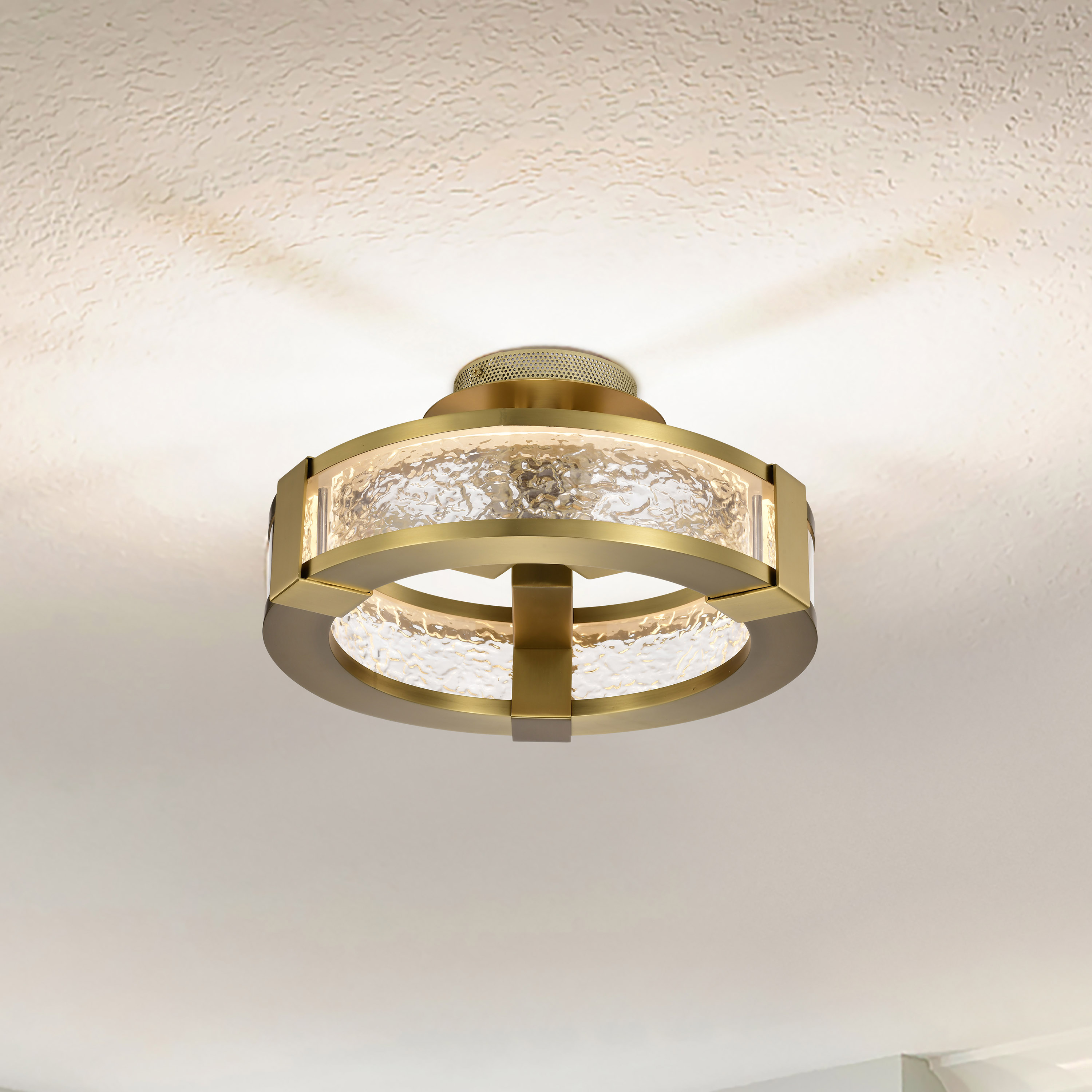 DARROW 13" LED SEMI FLUSH - 62-2011