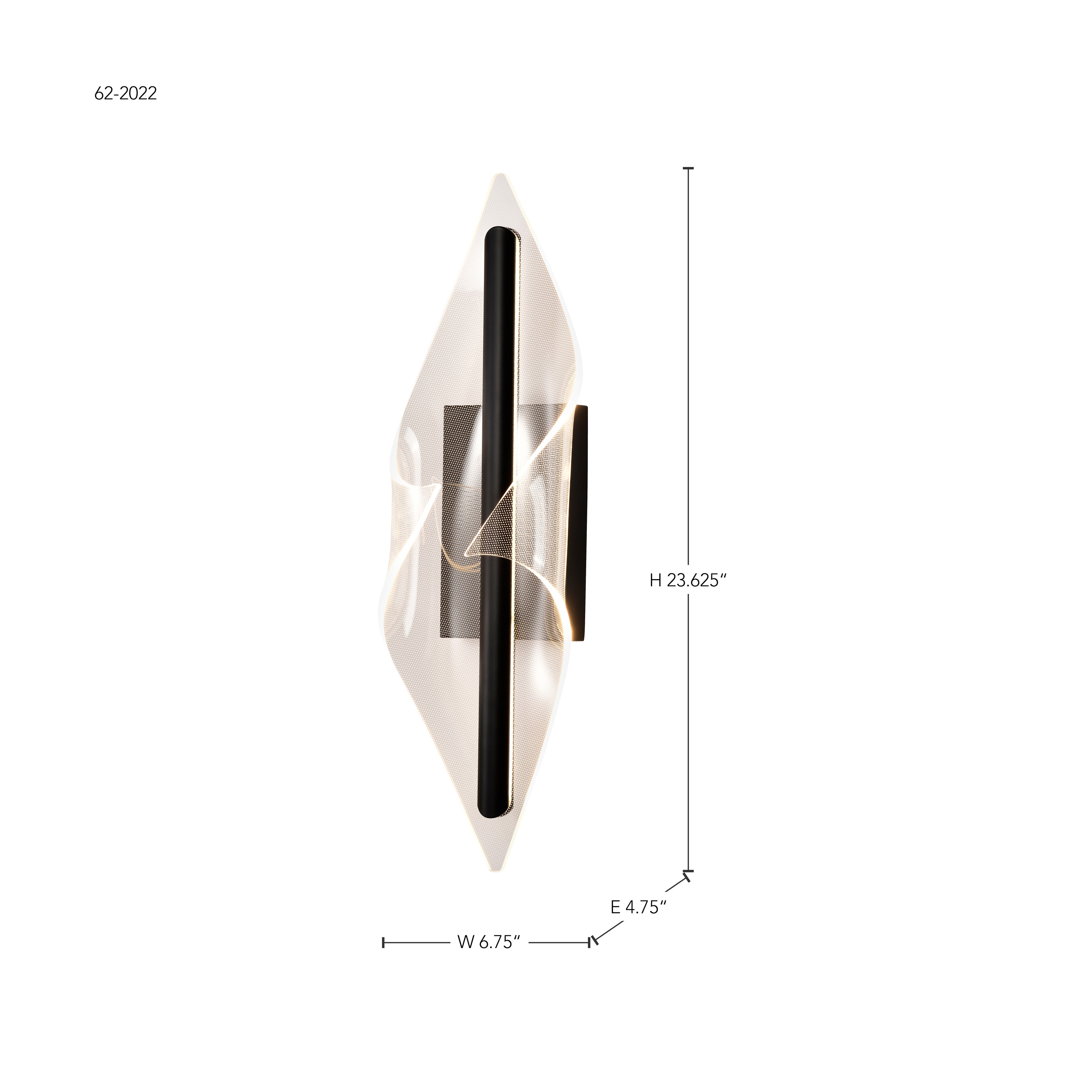 GENEVA 24" LED LG WALL SCONCE - 62-2022
