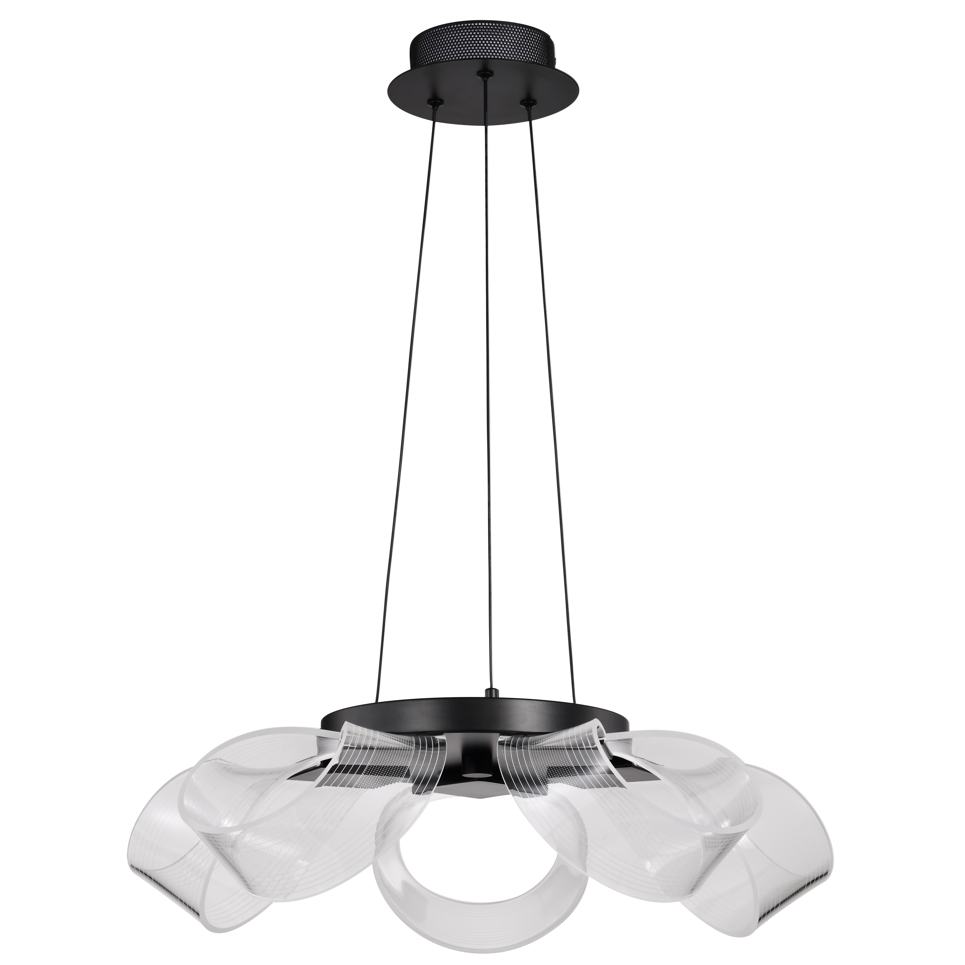 BARNETT 21" LED 5 LIGHT CHAND - 62-2036
