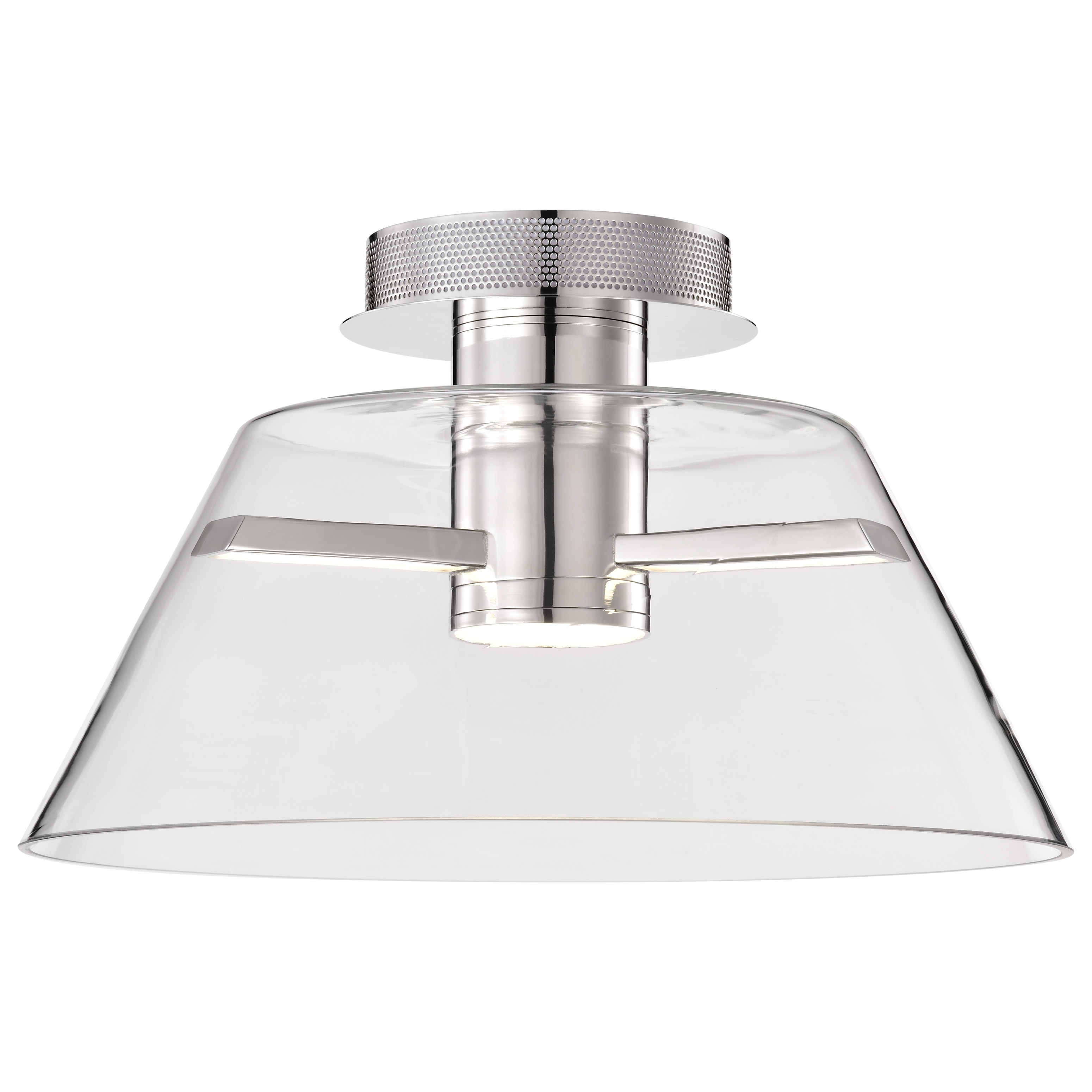 EDMOND 17" LED SEMI FLUSH - 62-2054
