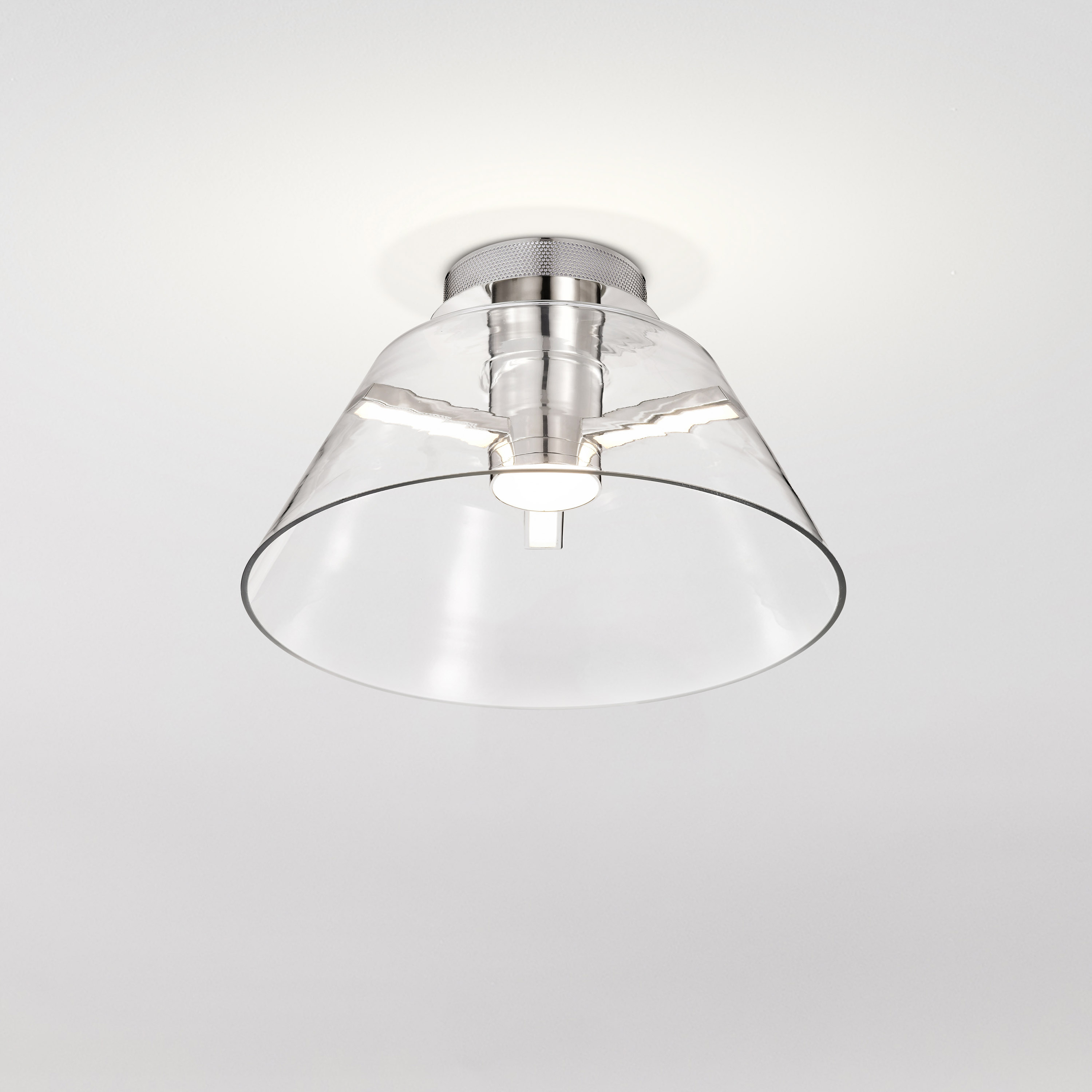 EDMOND 17" LED SEMI FLUSH - 62-2054