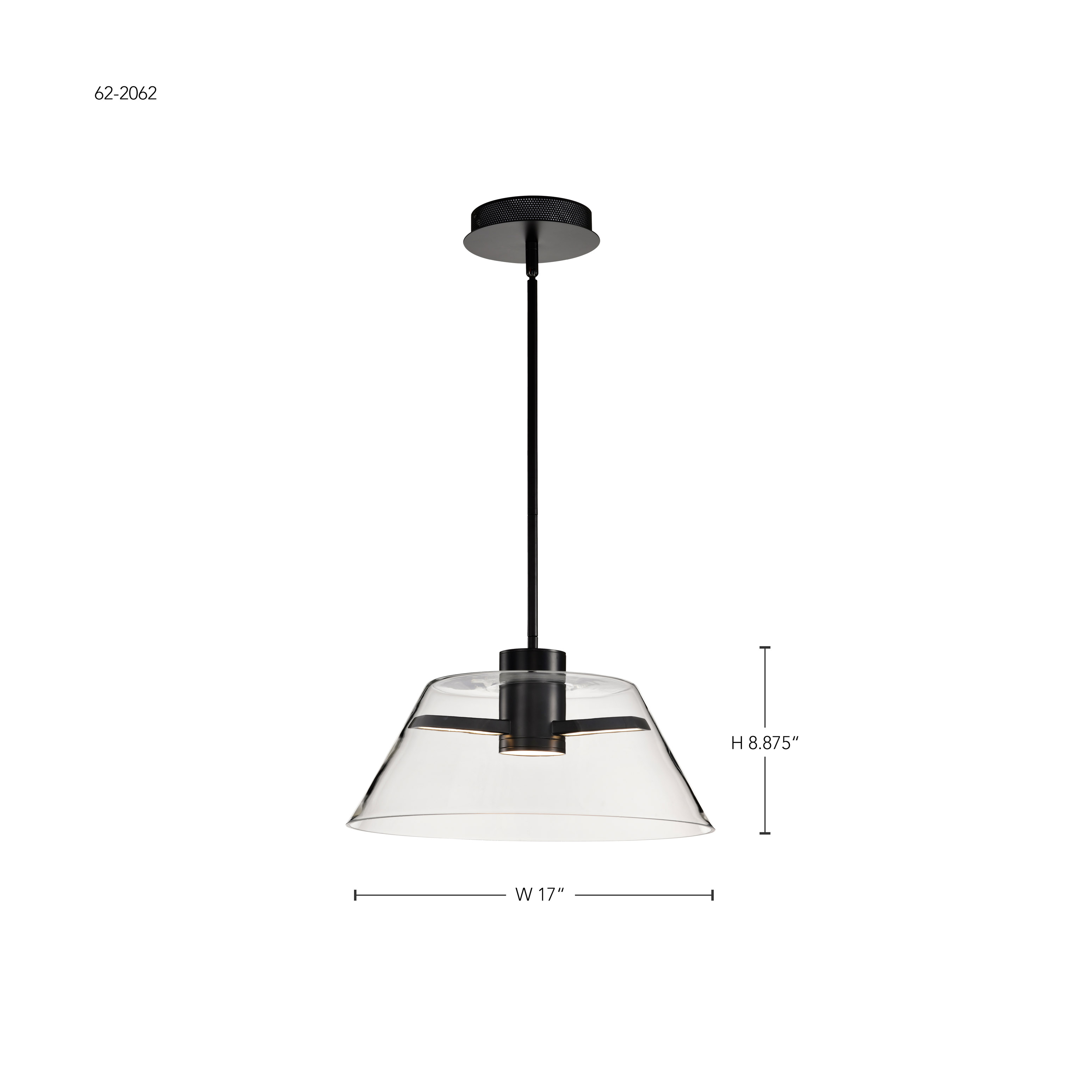 EDMOND 17" LED PENDANT - 62-2062