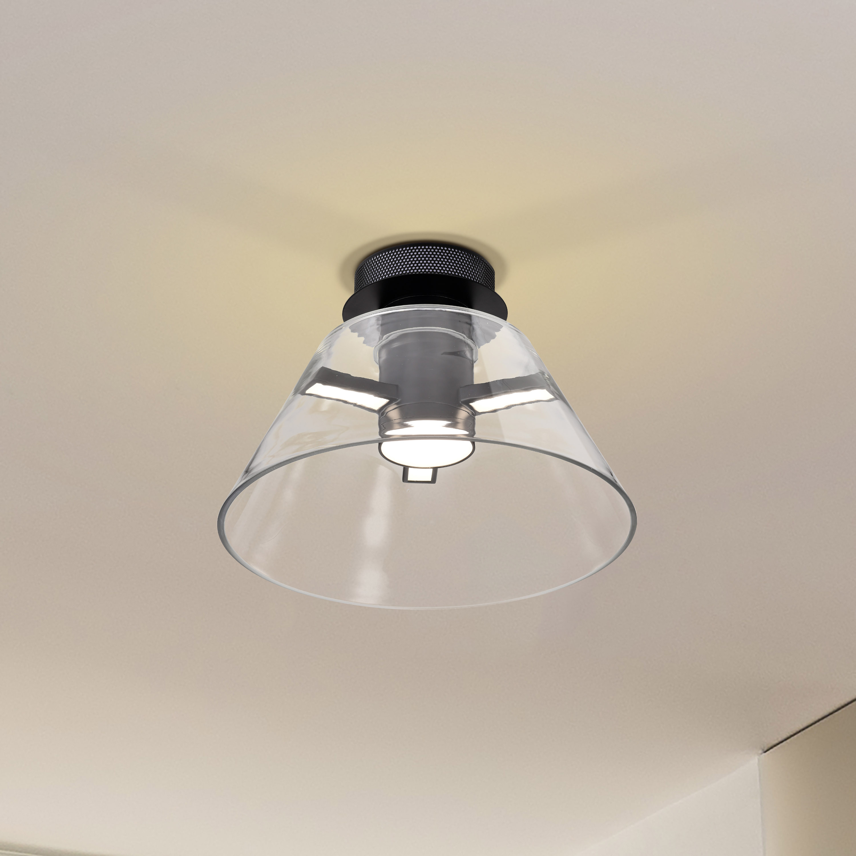 EDMOND 14" LED SEMI FLUSH - 62-2063