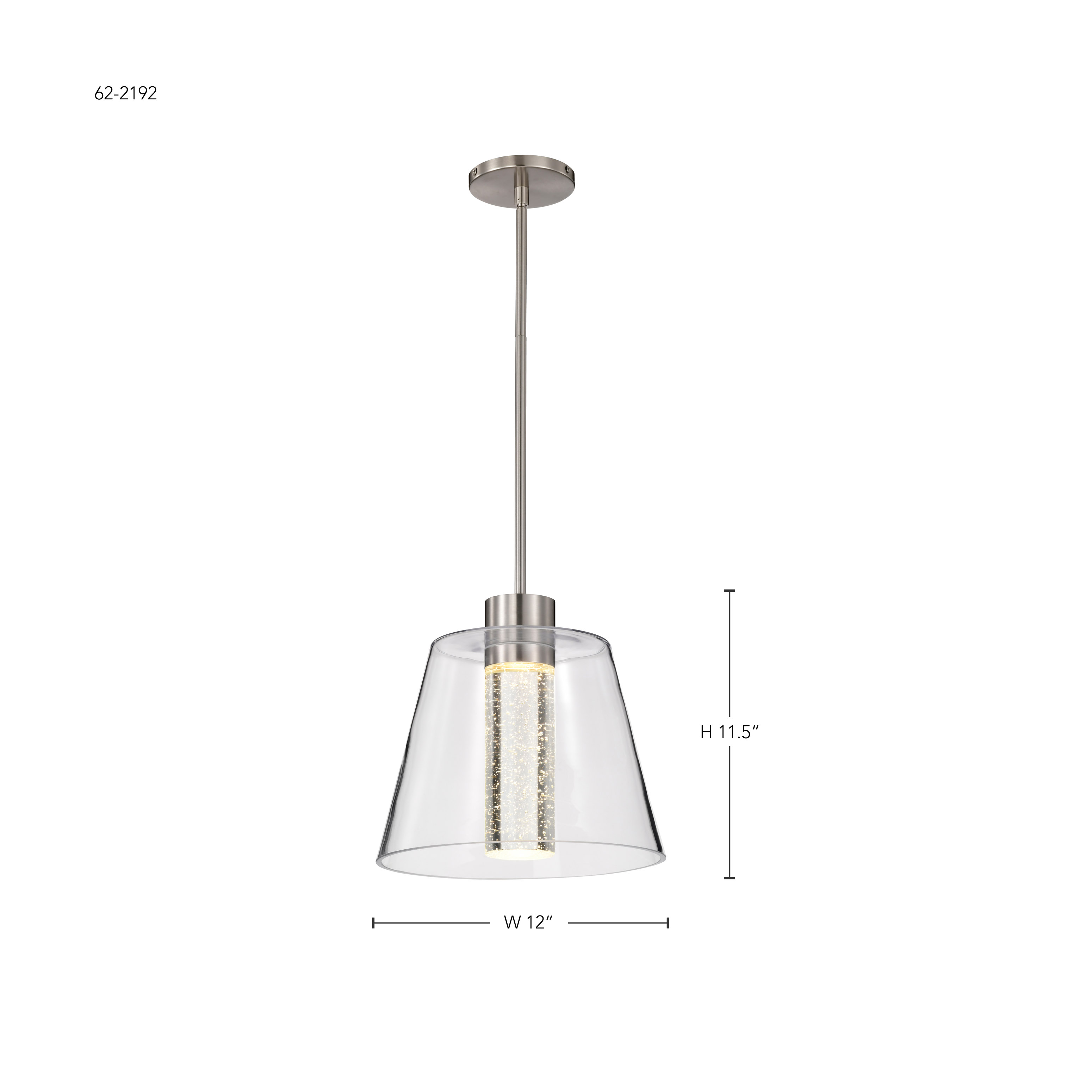 AURA 12" LED PENDANT - 62-2192
