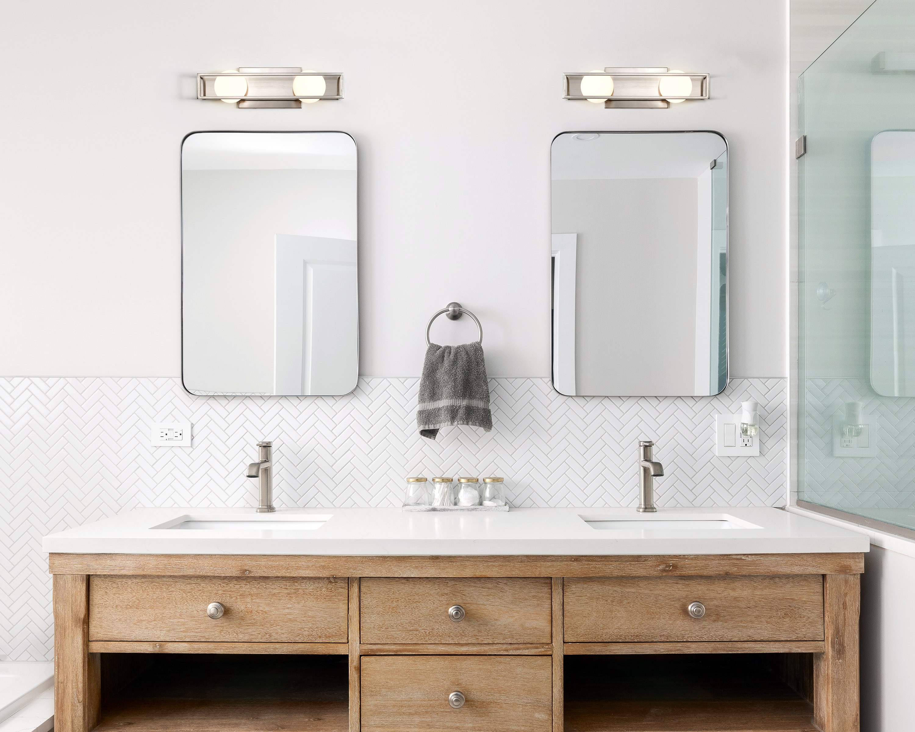 JENKINS 16" LED 2 LIGHT VANITY - 62-2252