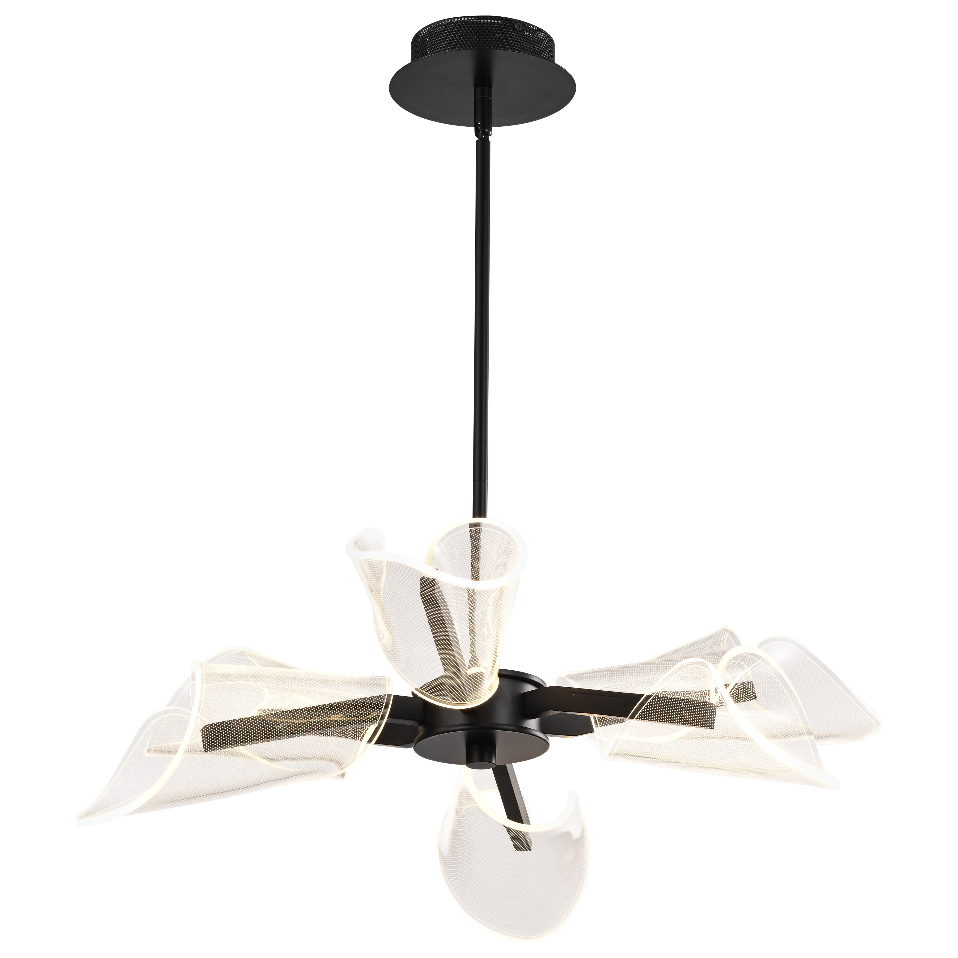 SEDONA 28" LED 6 LIGHT CHAND - 62-2281