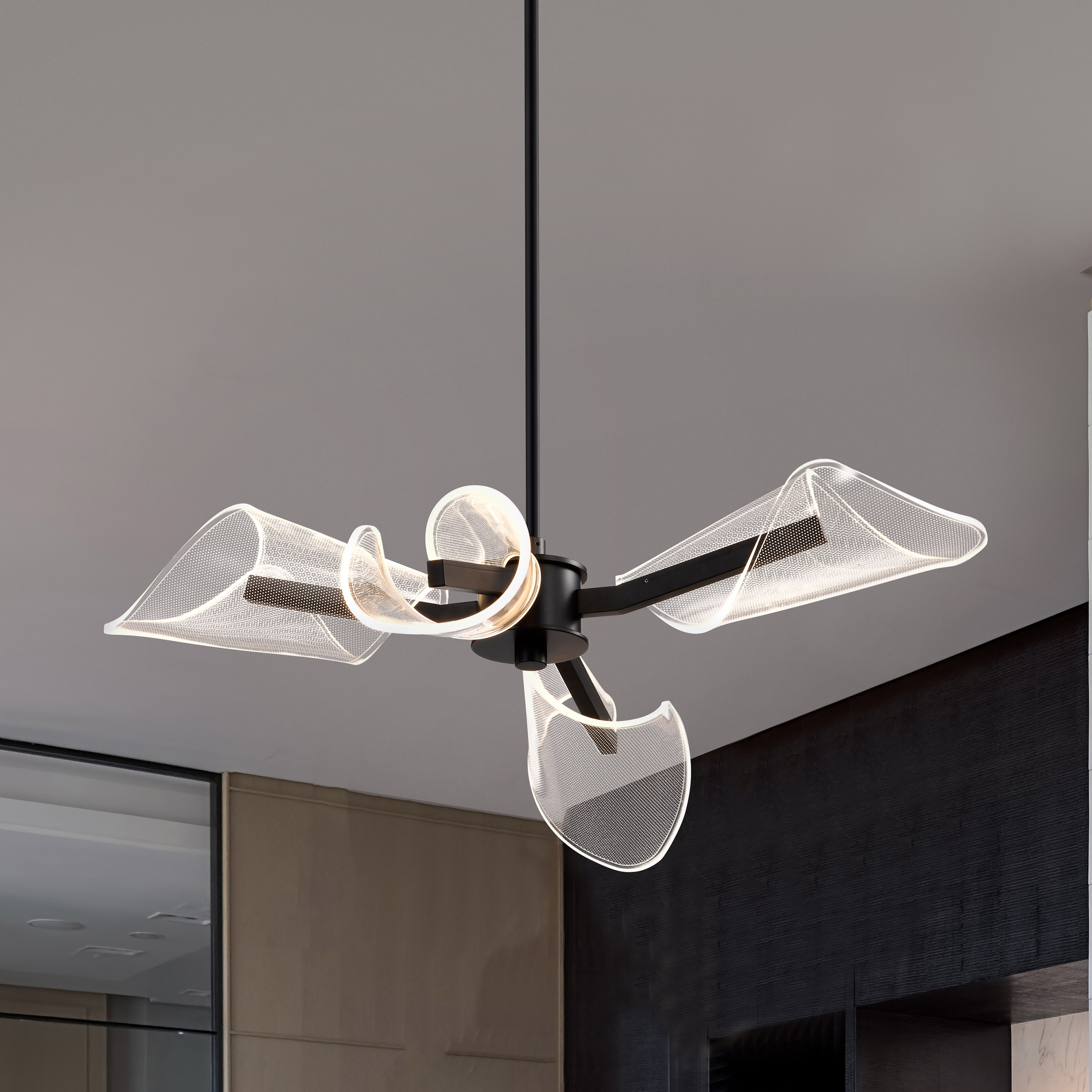 SEDONA 27" LED 4 LIGHT CHAND - 62-2283