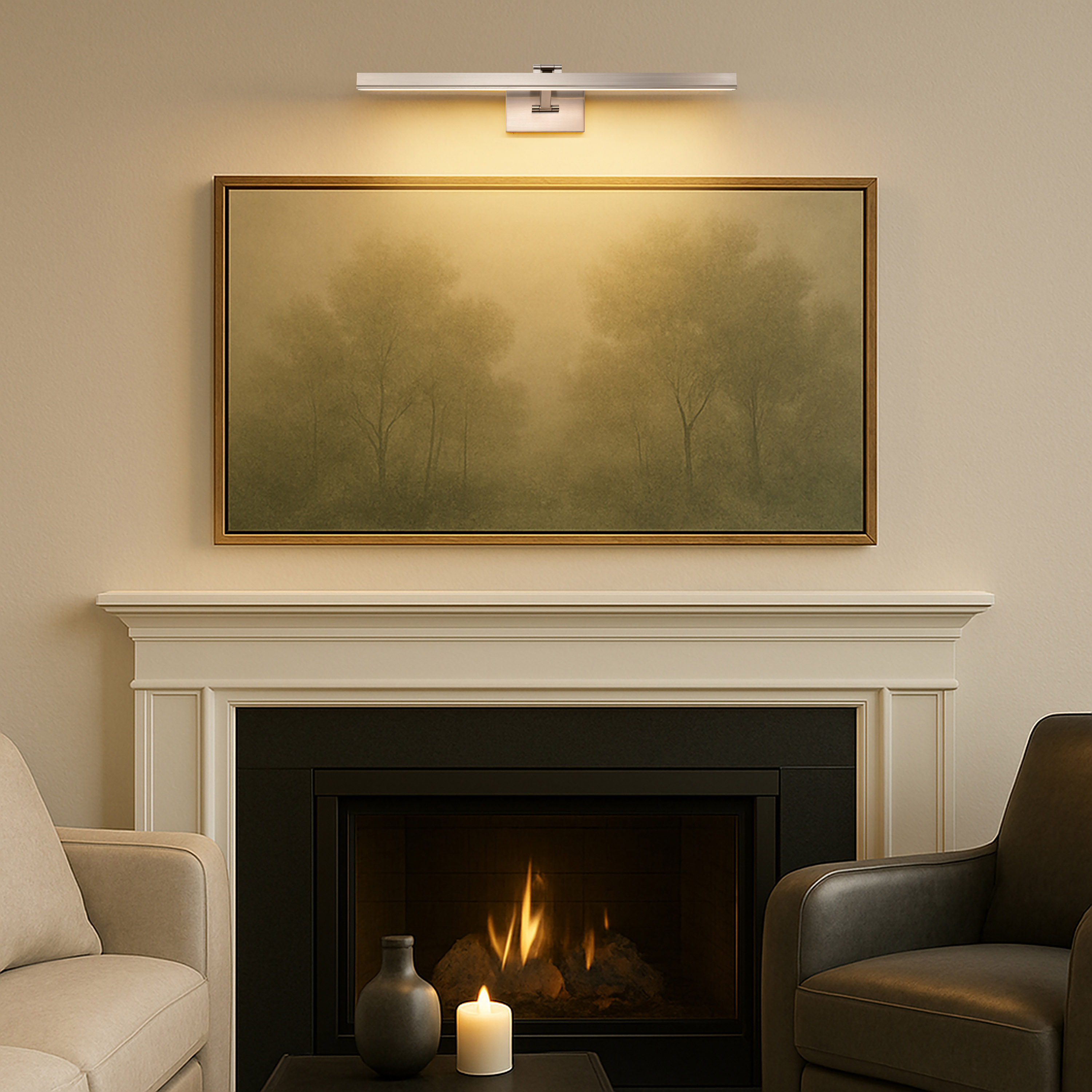 HAZEL 36" LED PICTURE LT 3 CCT - 62-2331