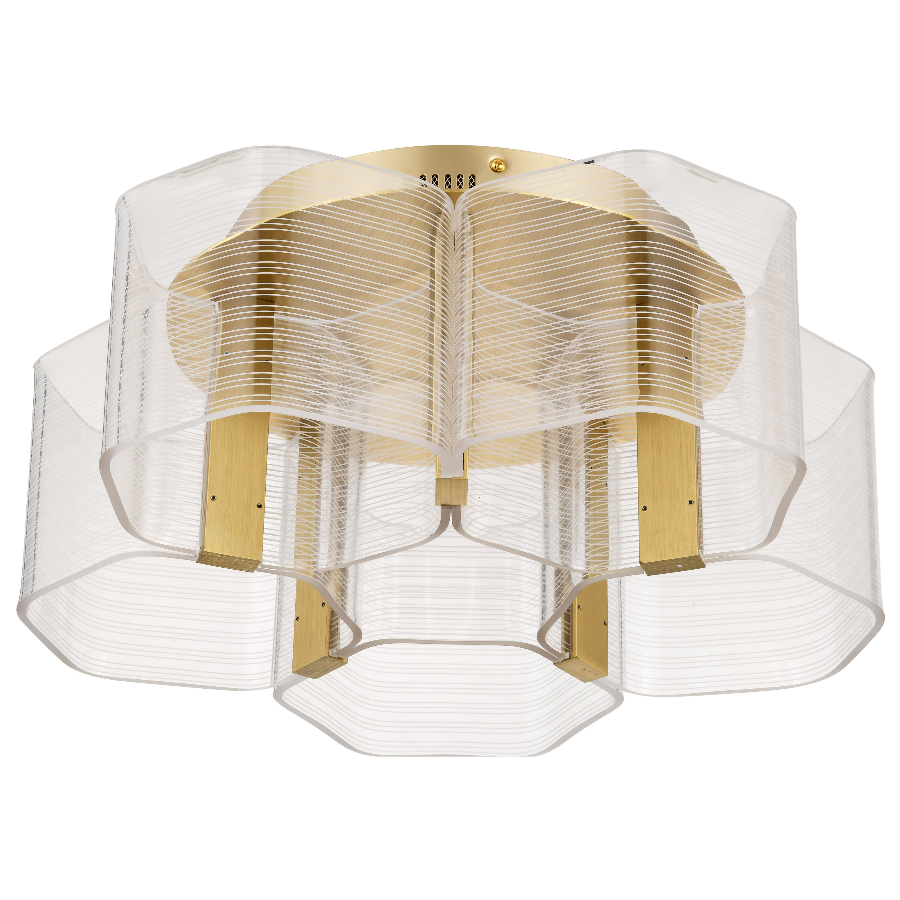 KENZO LED 5 LIGHT FLUSH - 62-2401