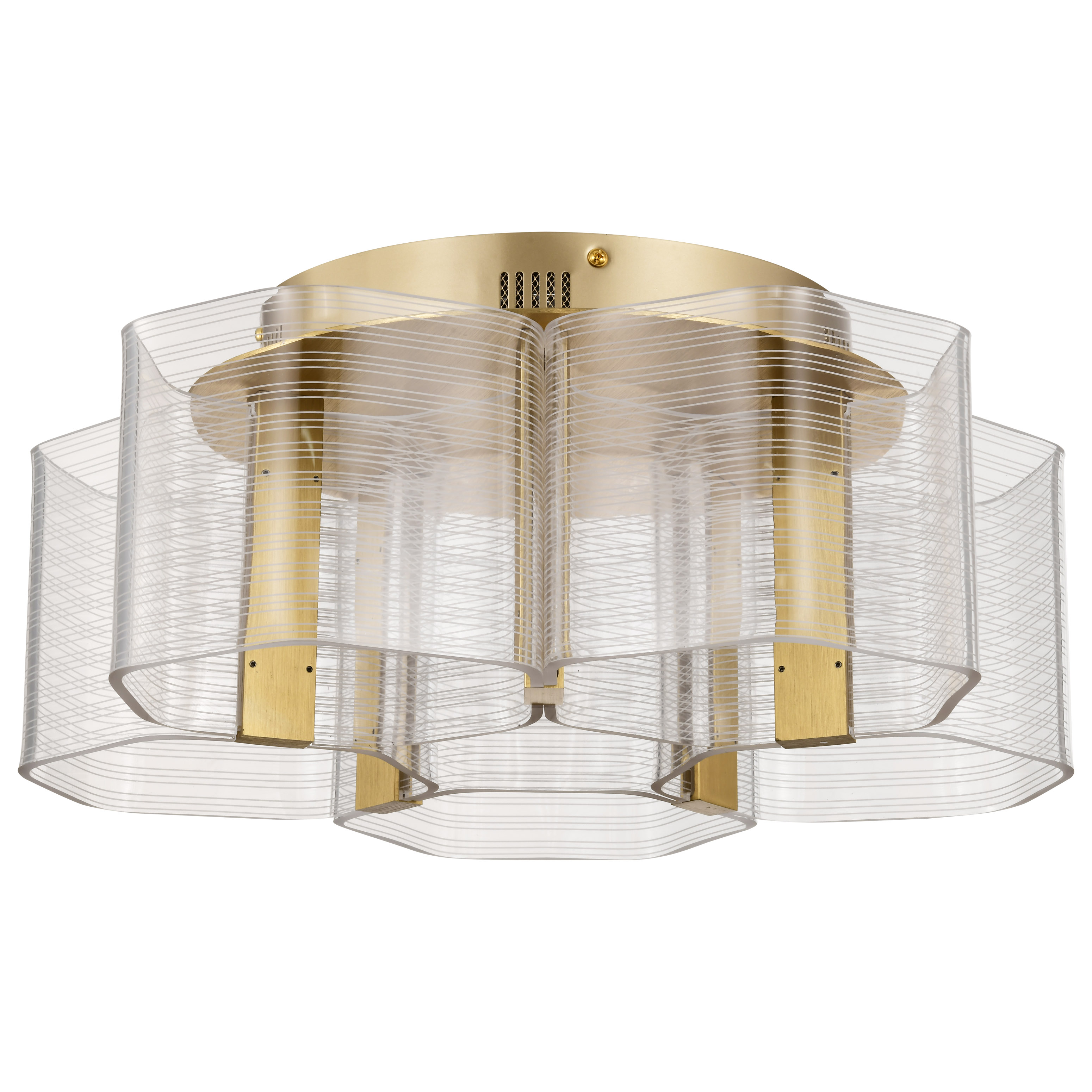 KENZO LED 5 LIGHT FLUSH - 62-2401