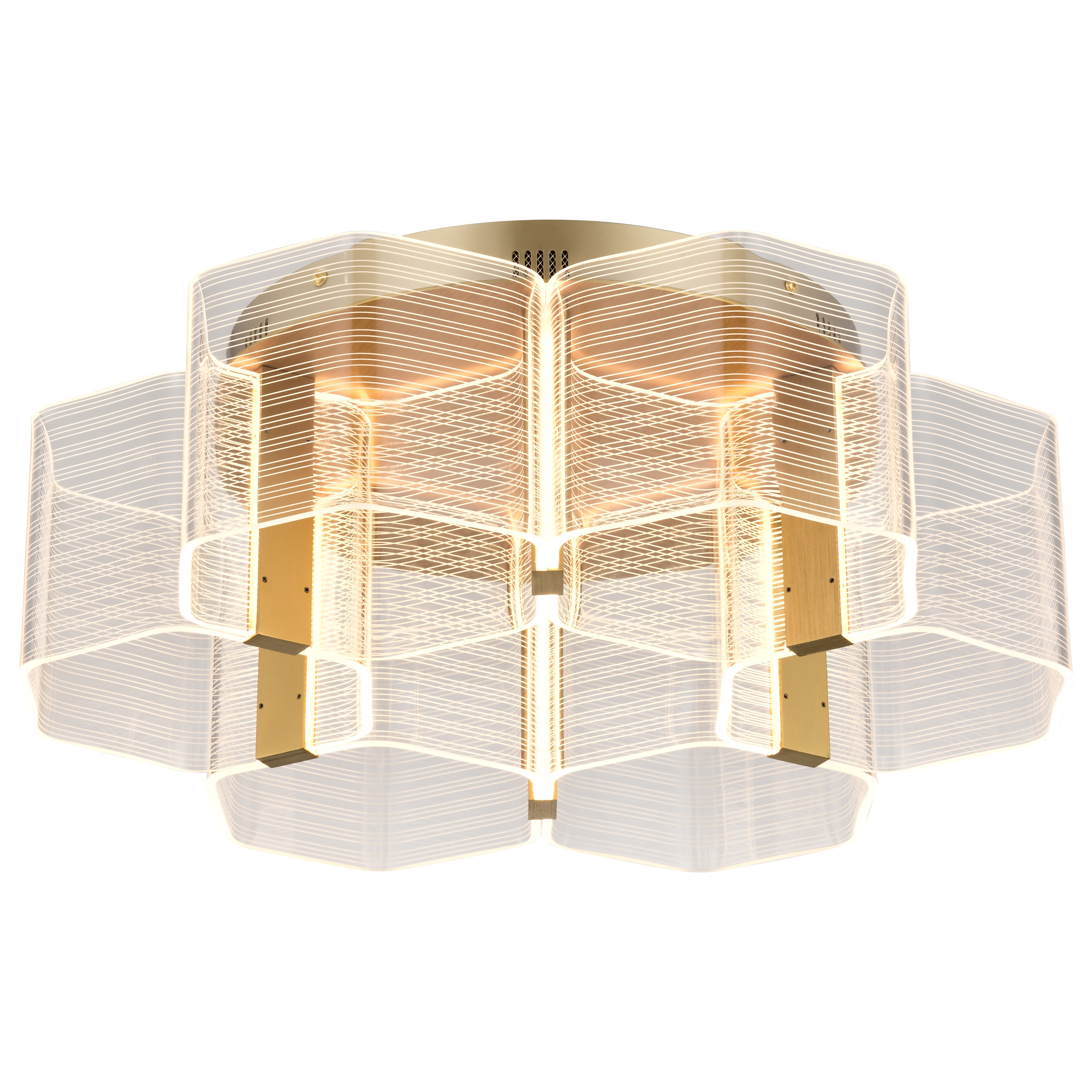 KENZO LED 6 LIGHT FLUSH - 62-2402