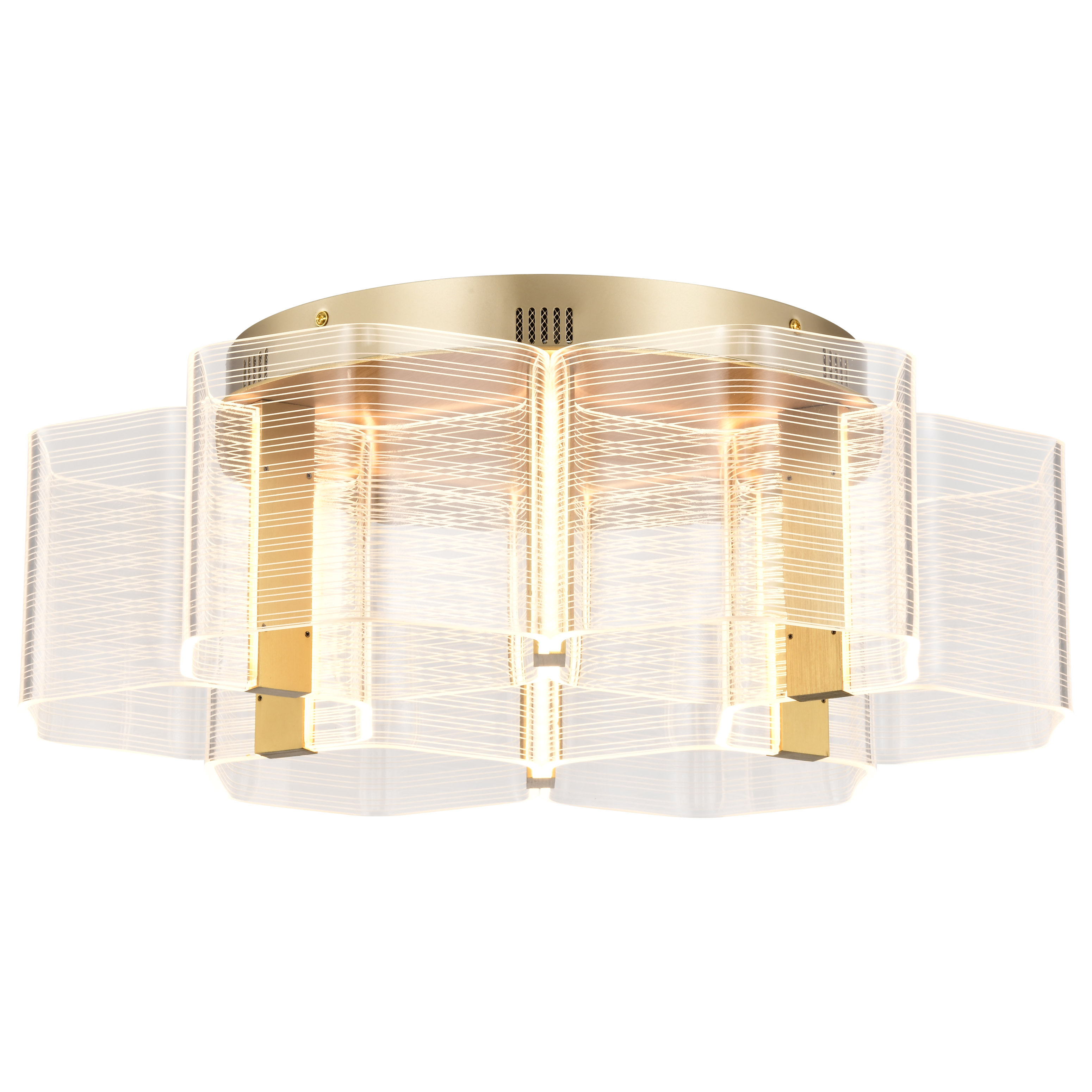 KENZO LED 6 LIGHT FLUSH - 62-2402