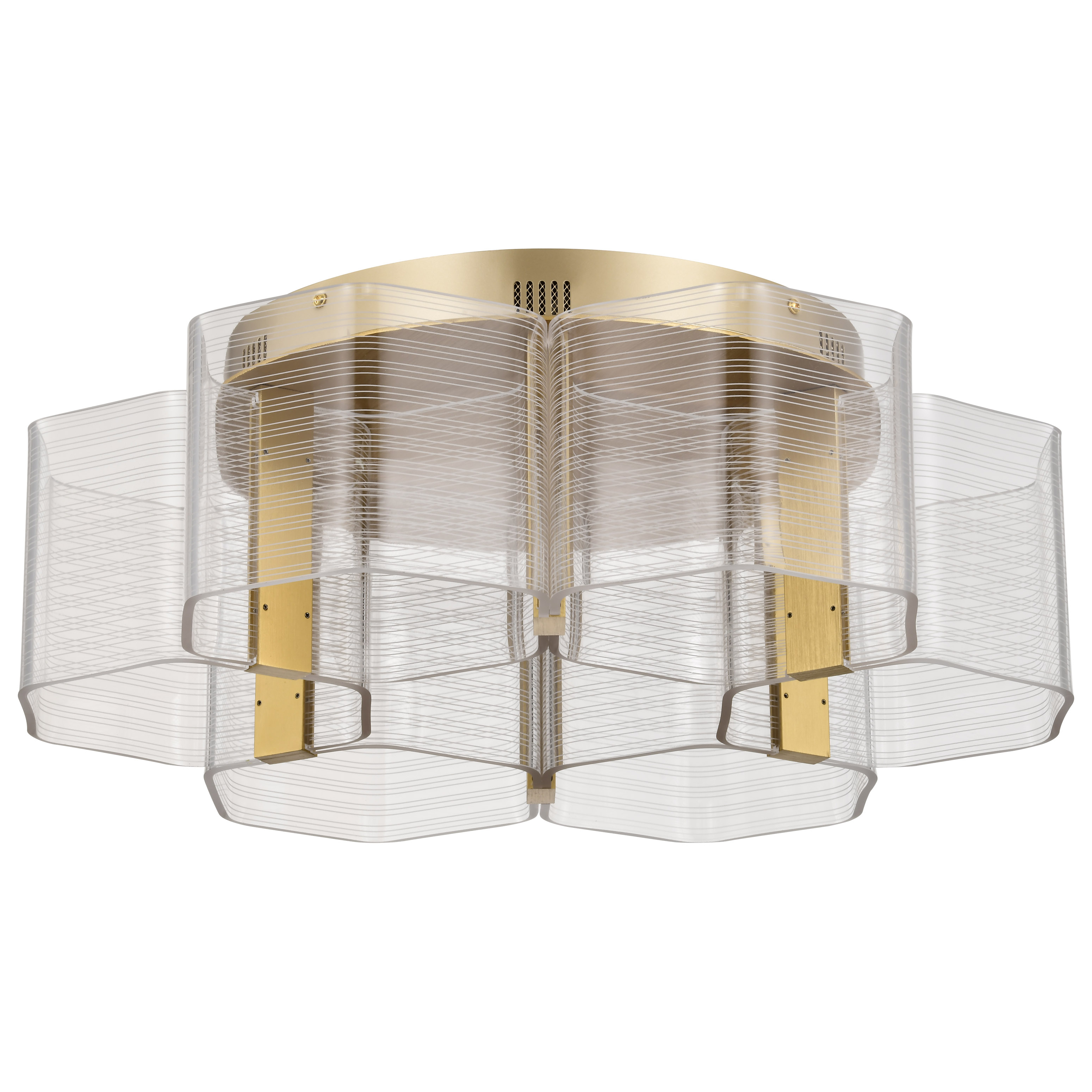 KENZO LED 6 LIGHT FLUSH - 62-2402