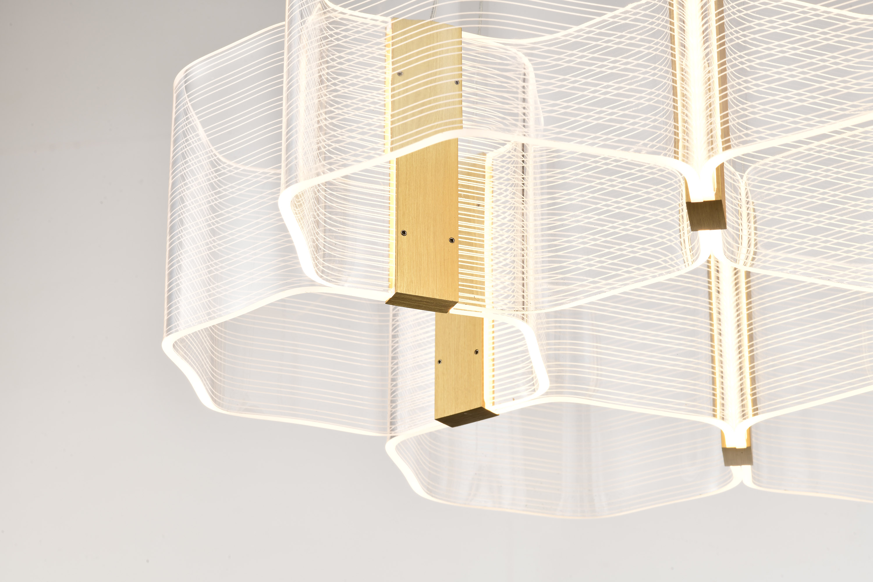 KENZO LED 6 LIGHT CHANDELIER - 62-2403