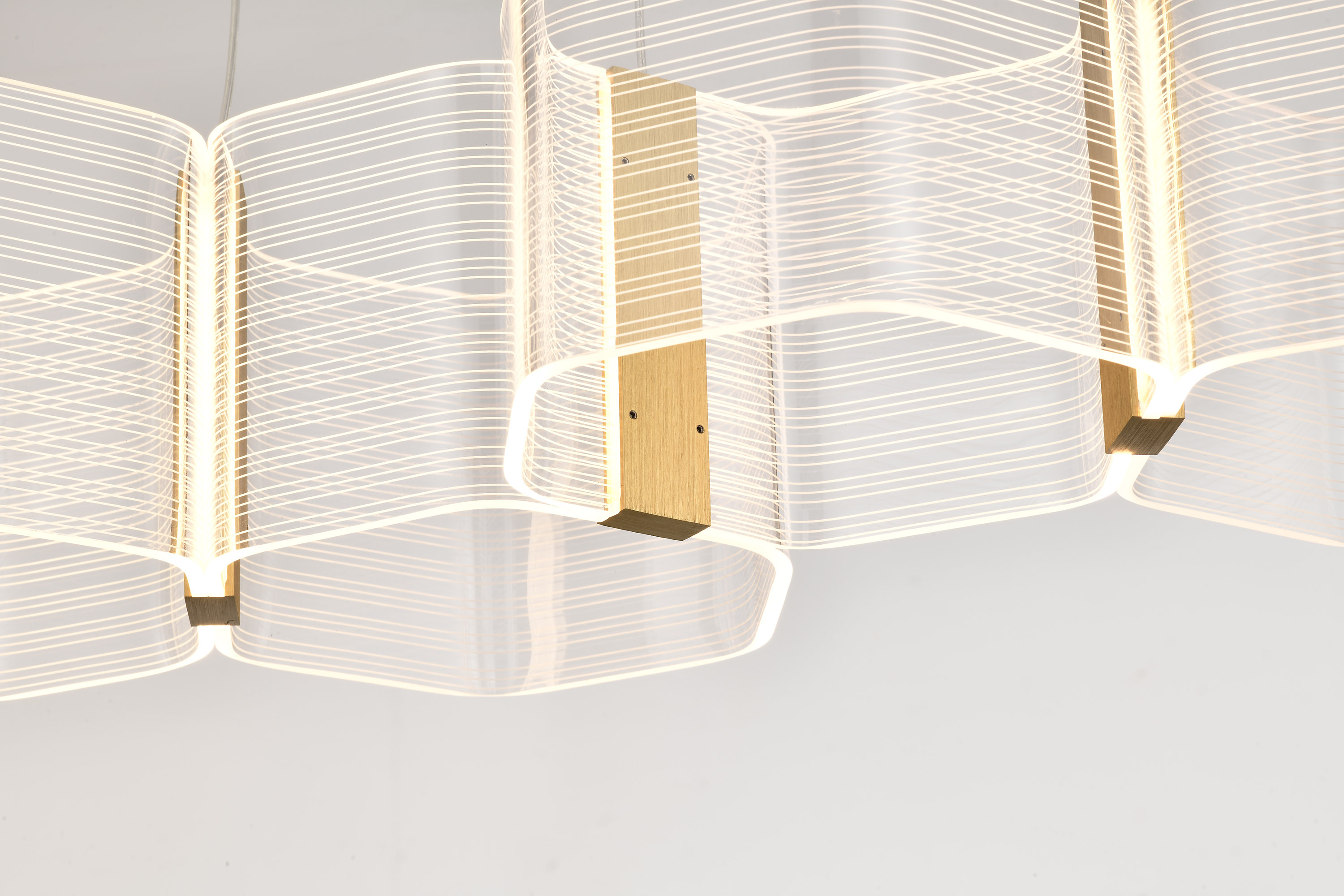 KENZO LED 6 LT ISLAND PENDANT - 62-2405