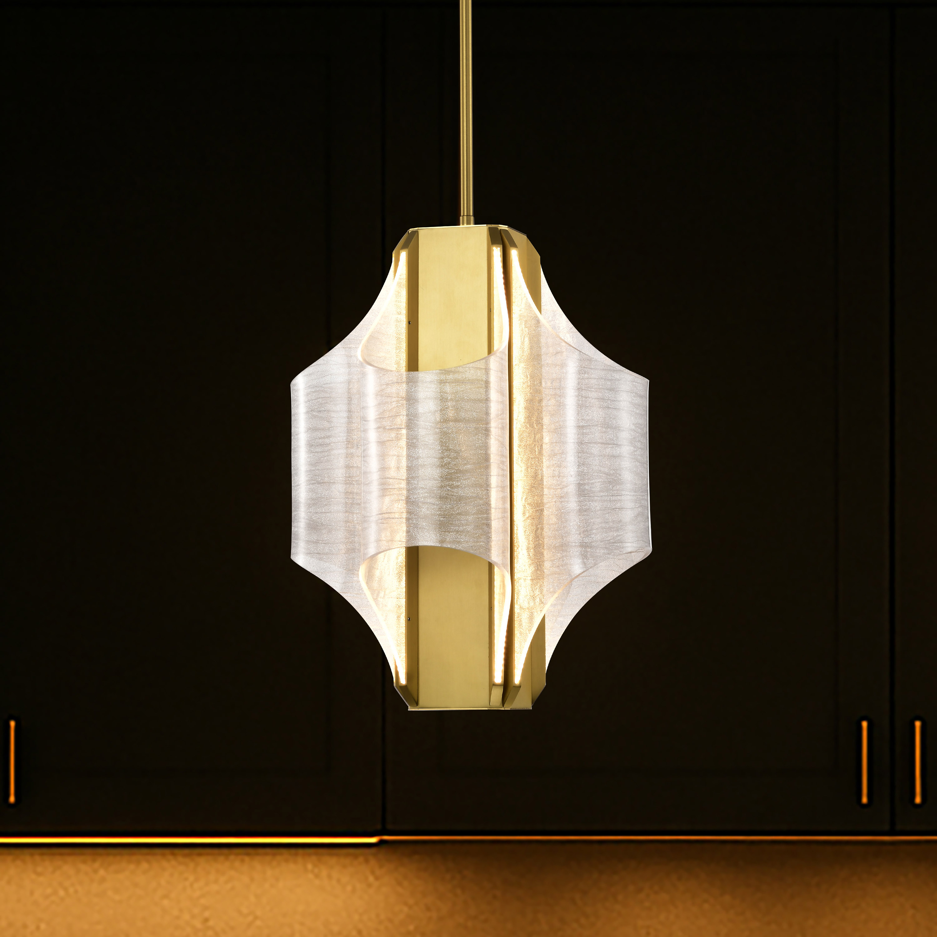 IDRIS LED 4 LIGHT PENDANT - 62-2412