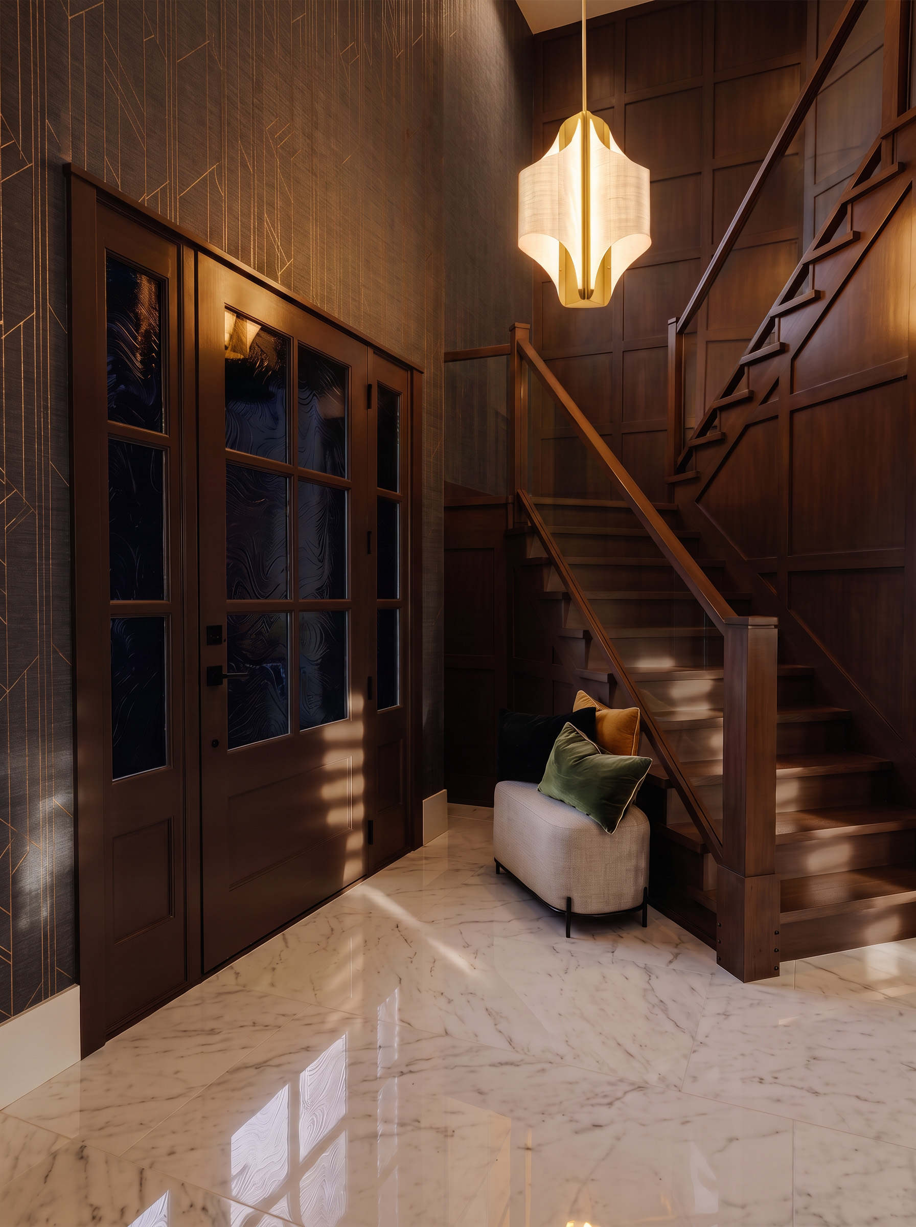 IDRIS LED 3 LIGHT PENDANT - 62-2413