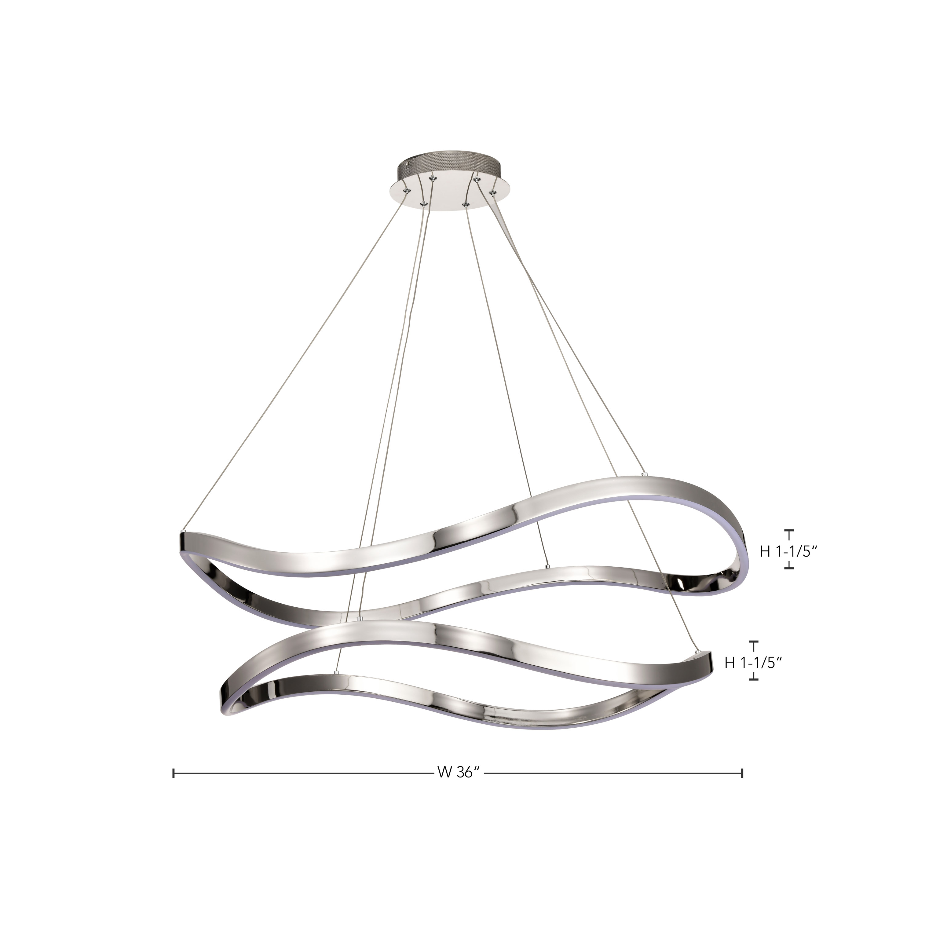 SYLAS 36" LED PENDANT - 62-2431