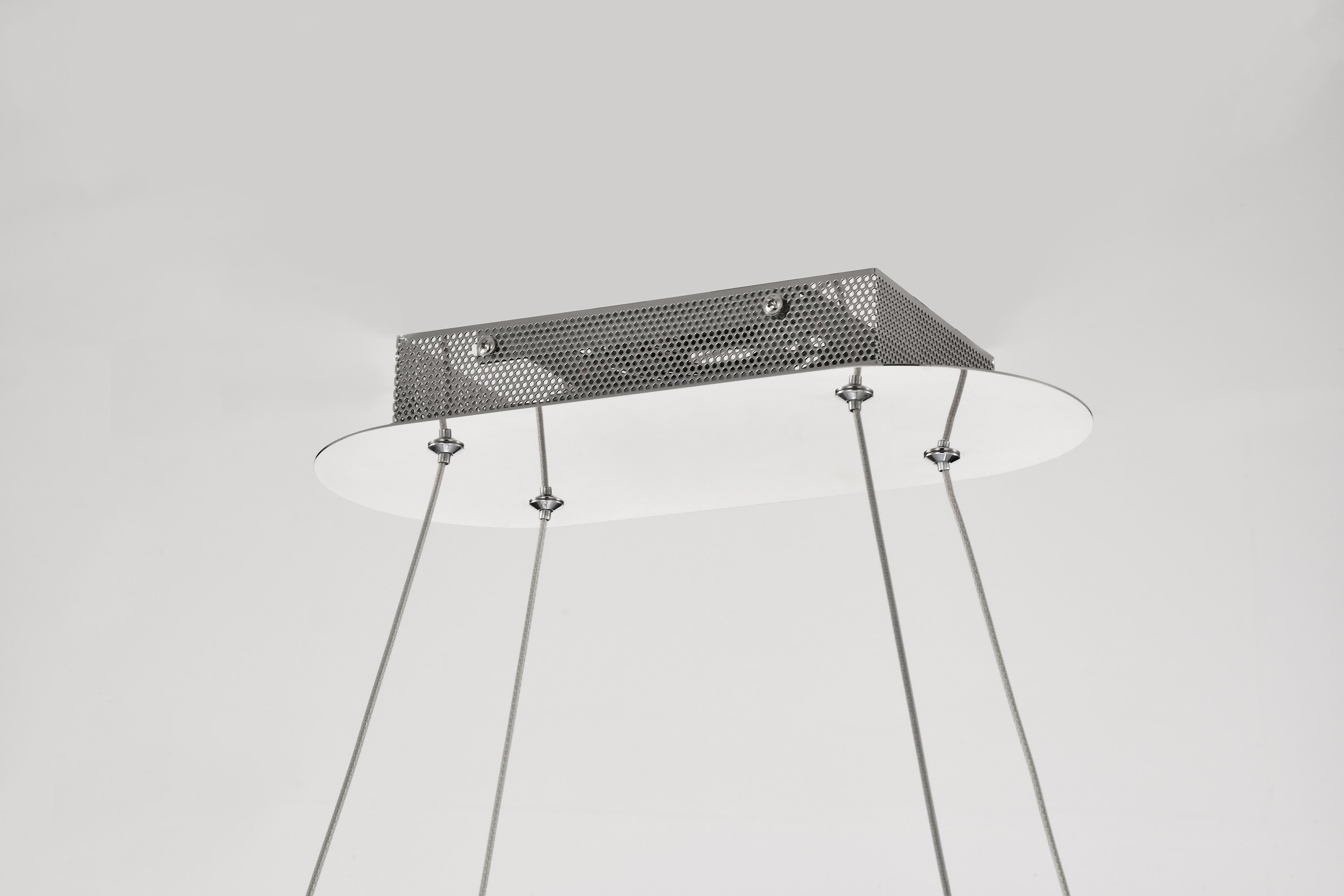 ASHER 36" OVAL CRYSTAL PENDANT - 62-2443