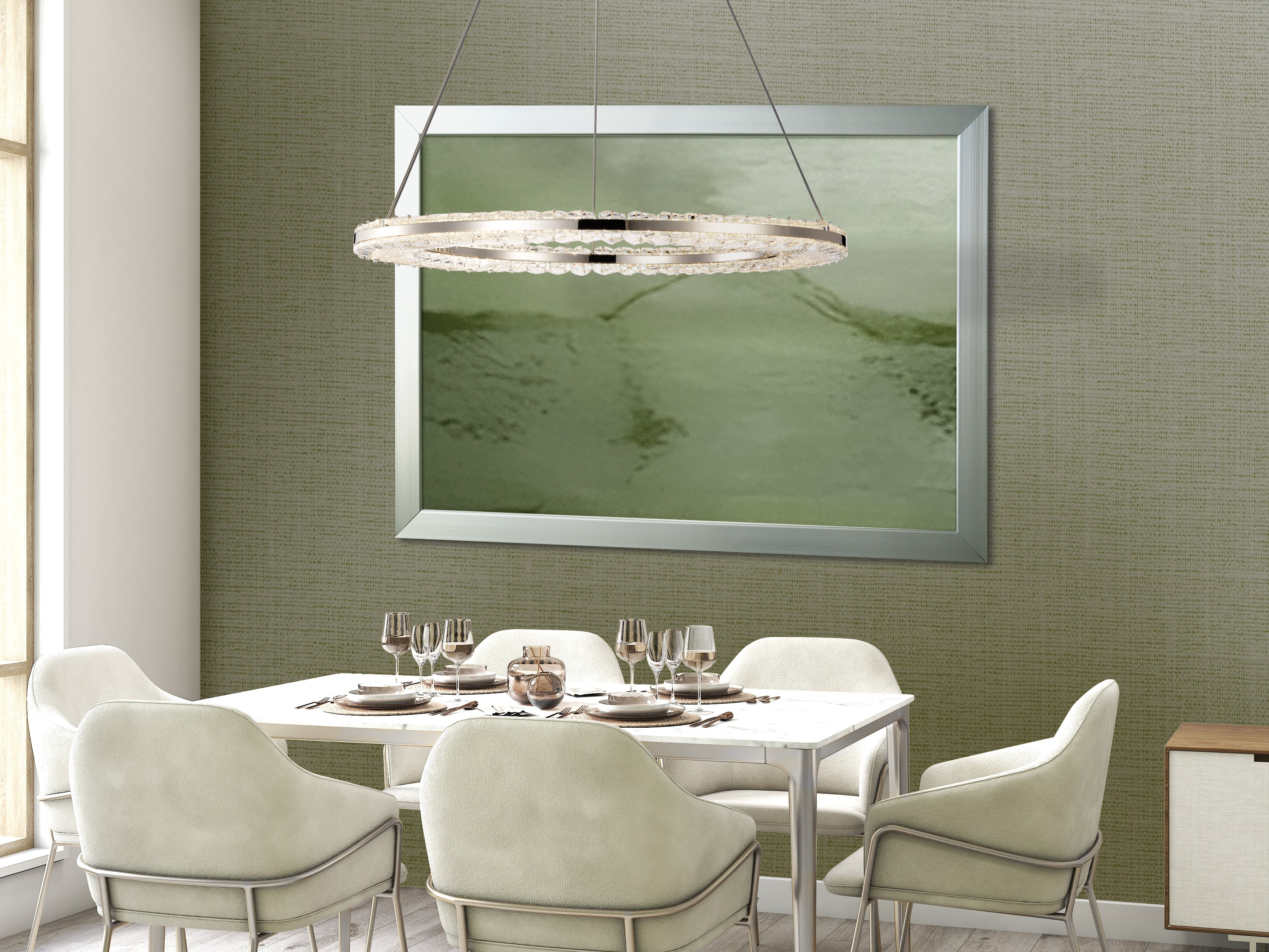 NOVA 23" LED ROUND PENDANT - 62-2446