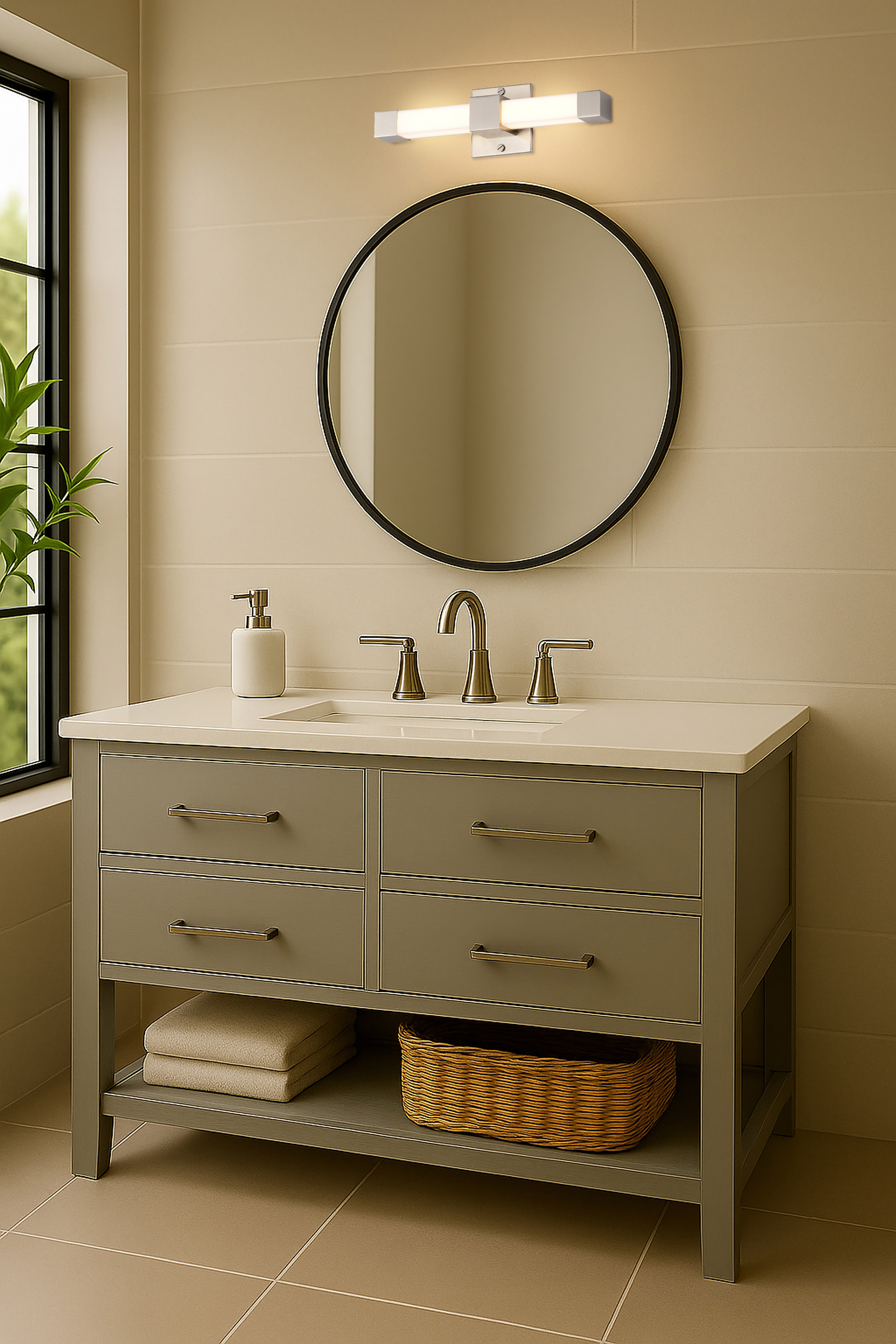 BRIGHTWYN 16" LED VANITY - 62-2640