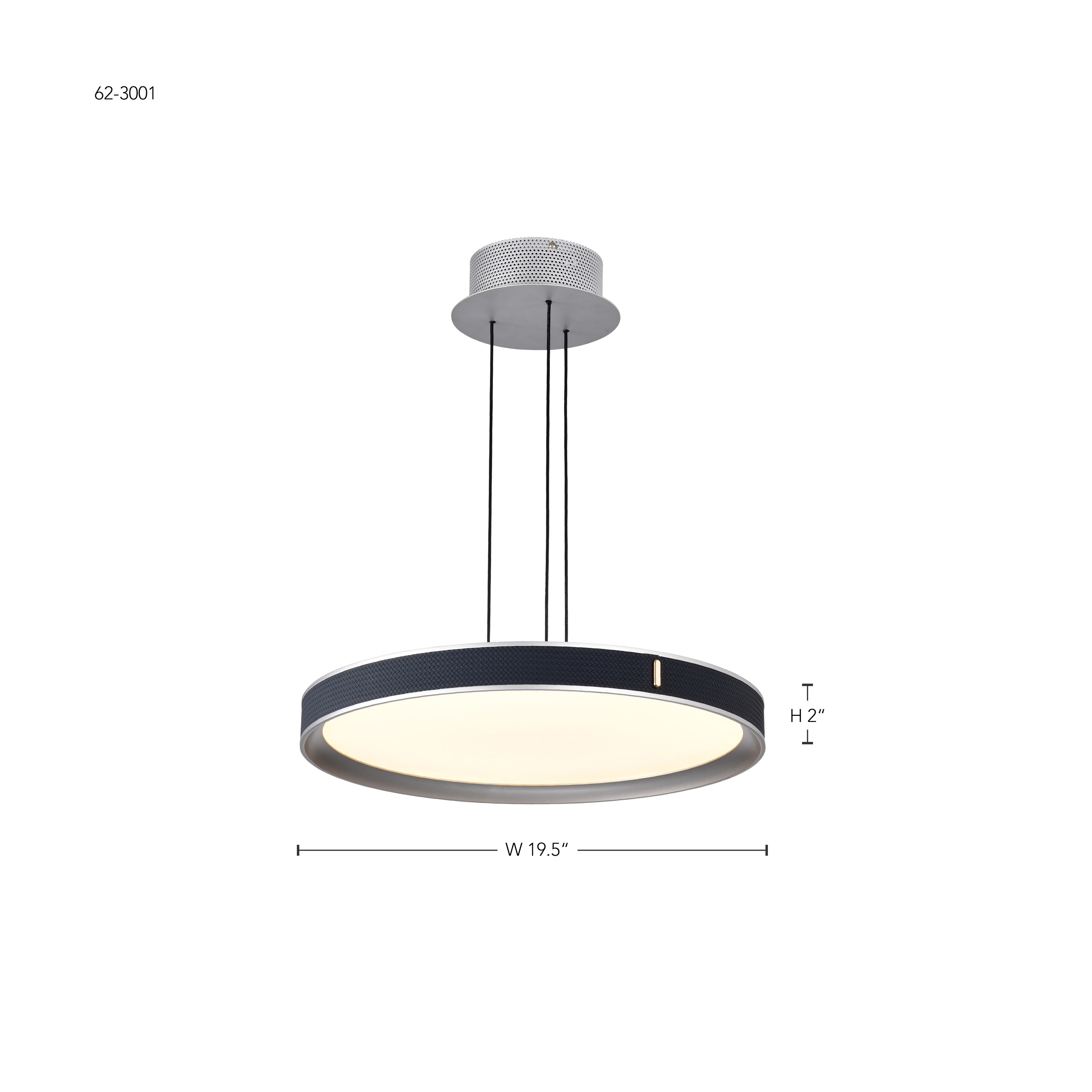 BANDON 20" LED PENDANT - 62-3001