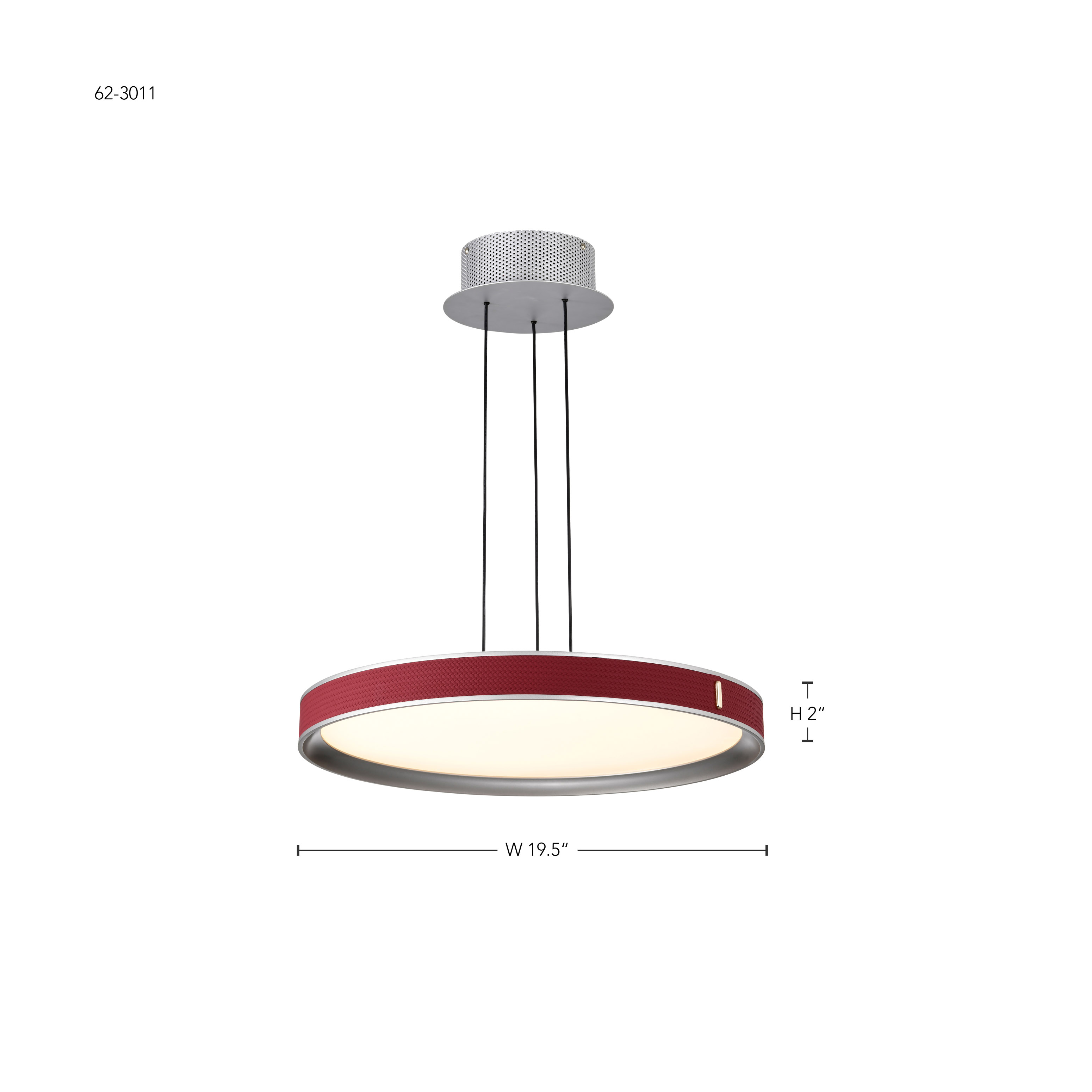 BANDON 20" LED PENDANT - 62-3011