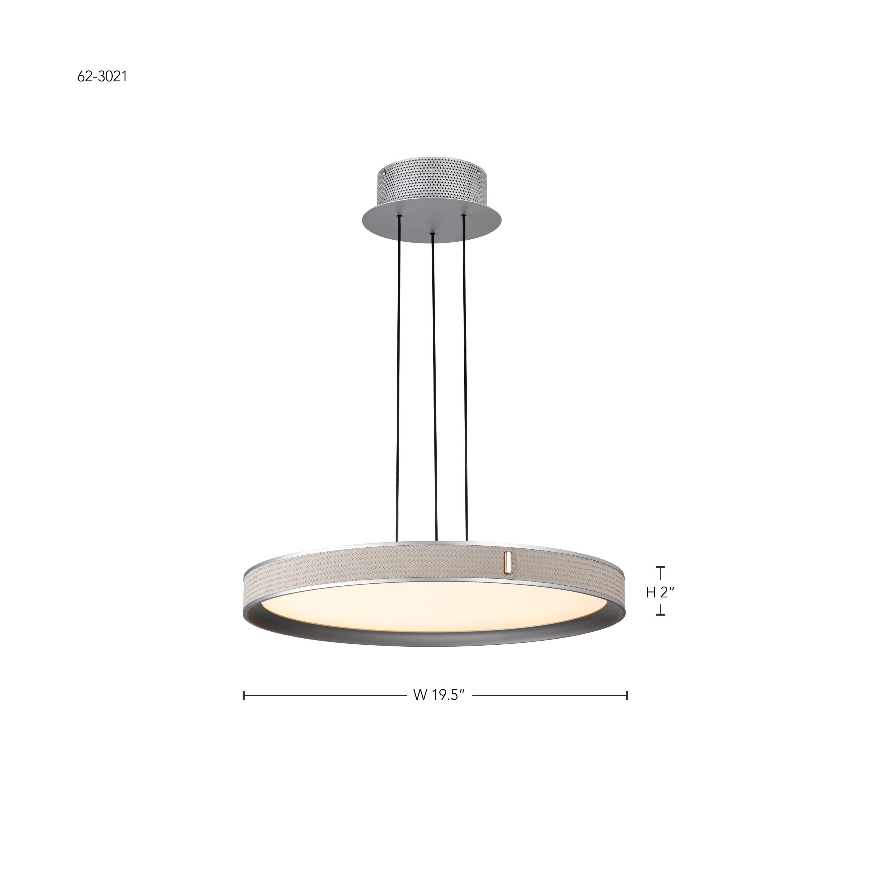 BANDON 20" LED PENDANT - 62-3021