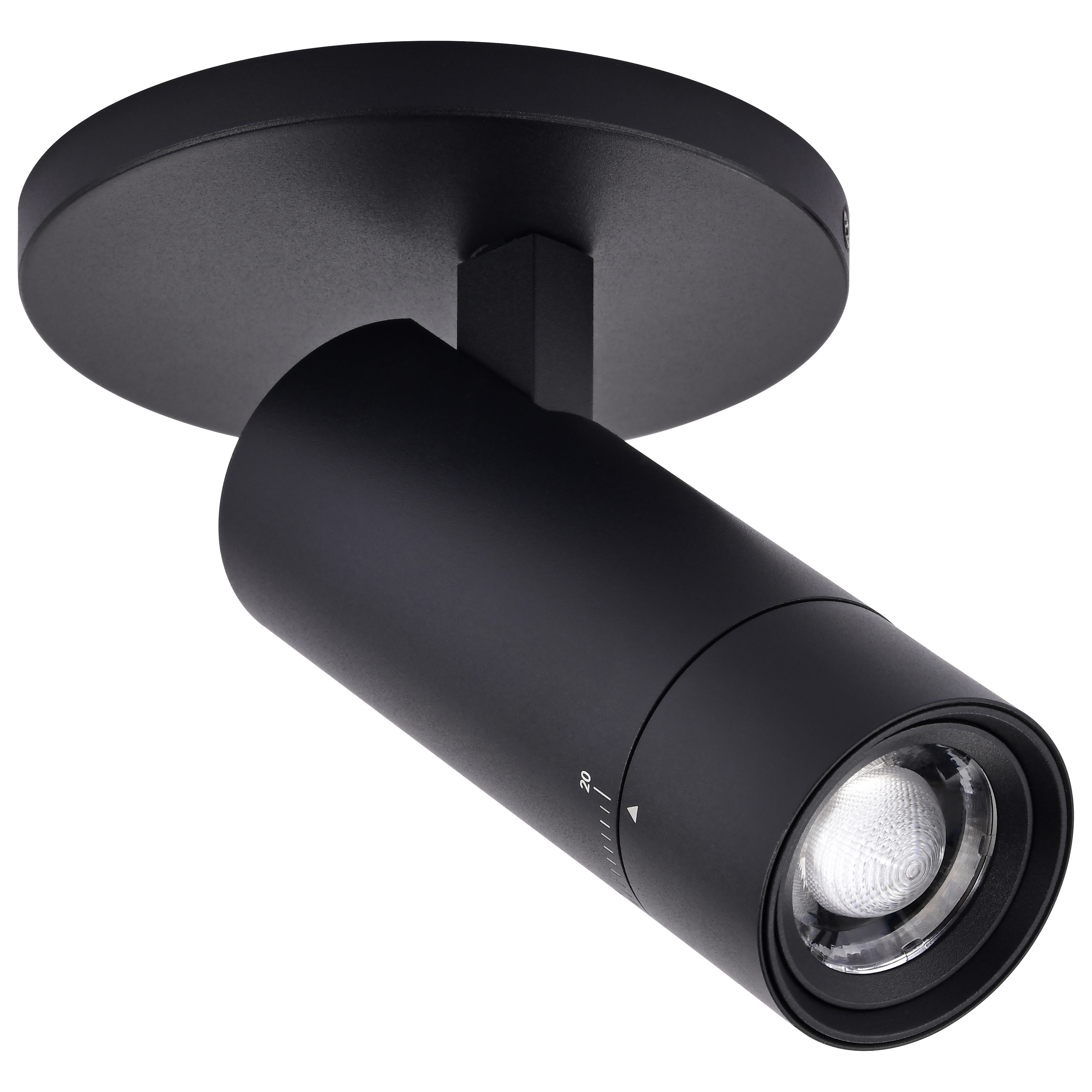 10W BEAM ADJ MONOPOINT BLK - 62-3502