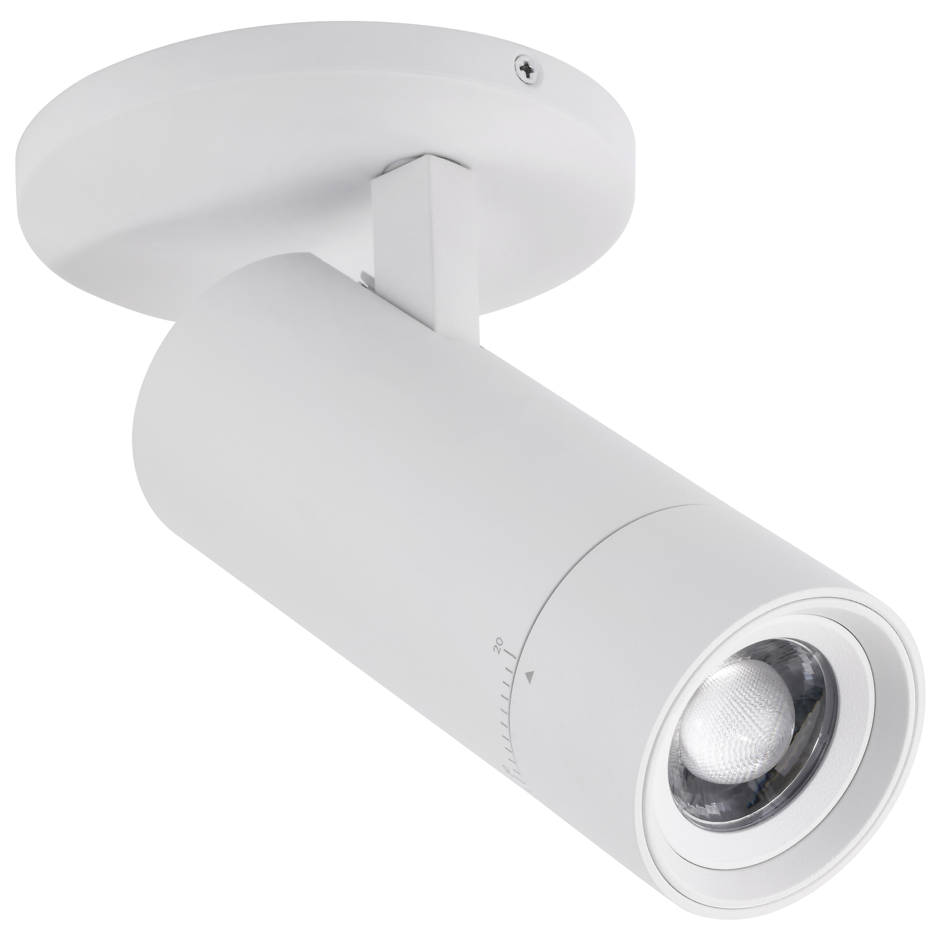 15W BEAM ADJ MONOPOINT WHT - 62-3503
