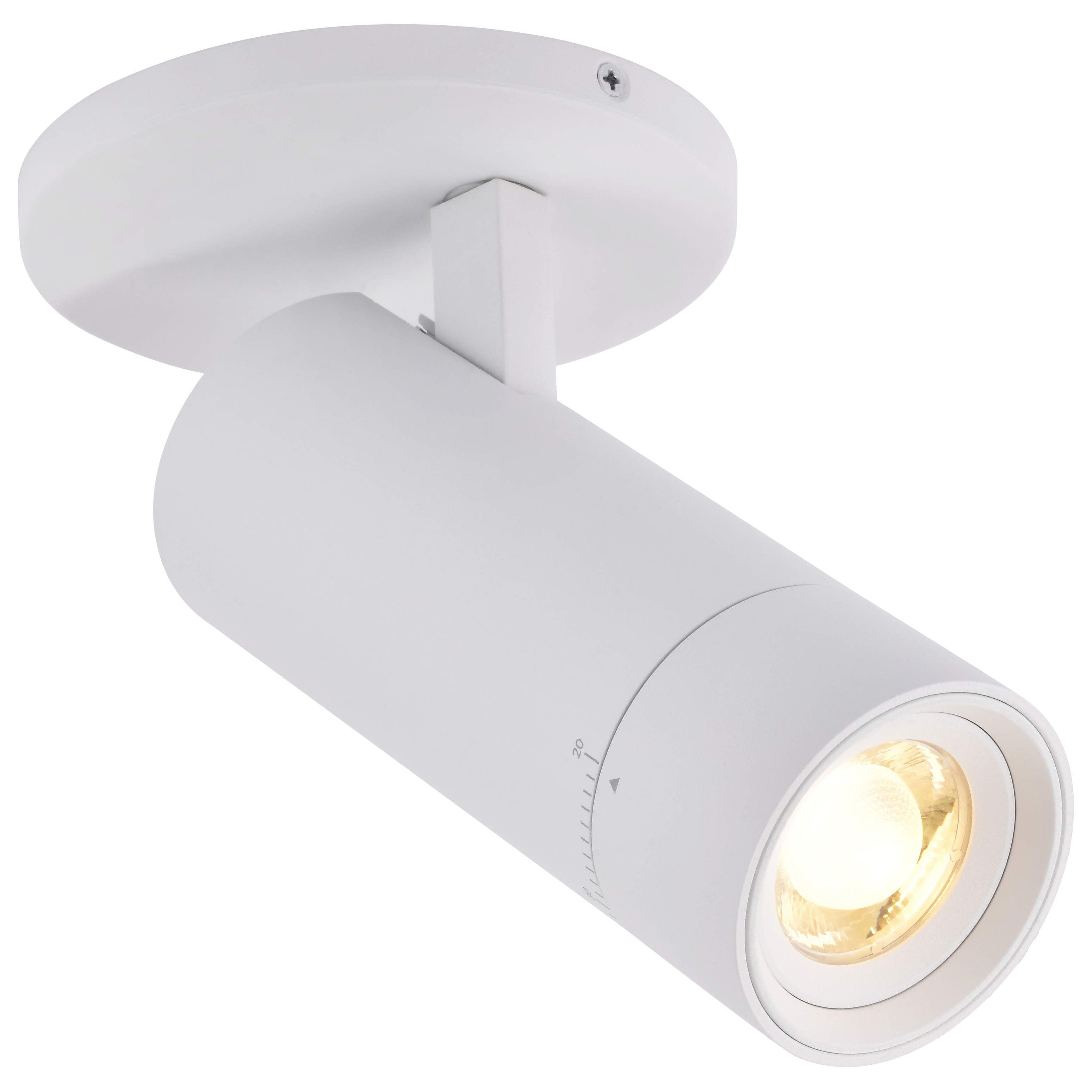 15W BEAM ADJ MONOPOINT WHT - 62-3503