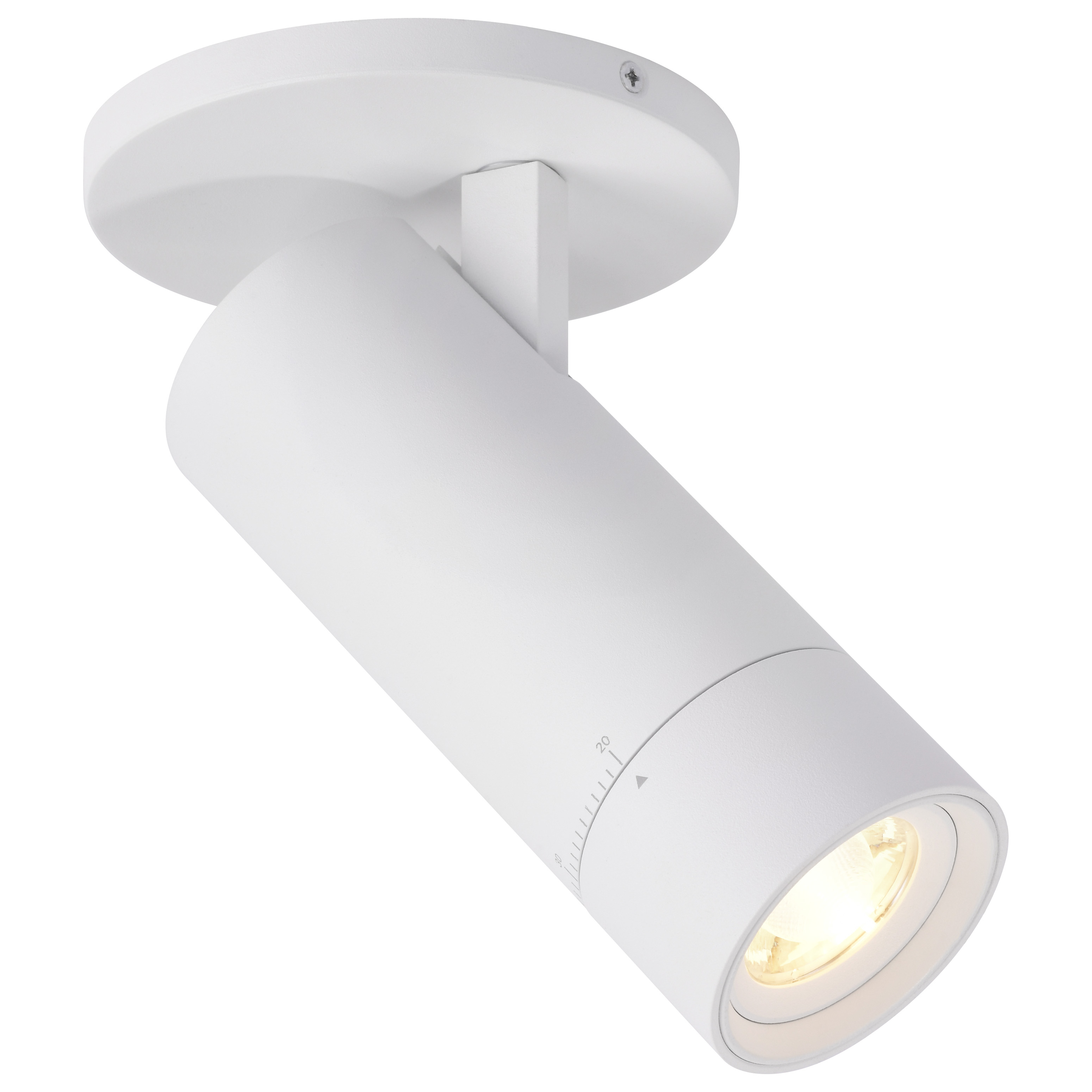 15W BEAM ADJ MONOPOINT WHT - 62-3503